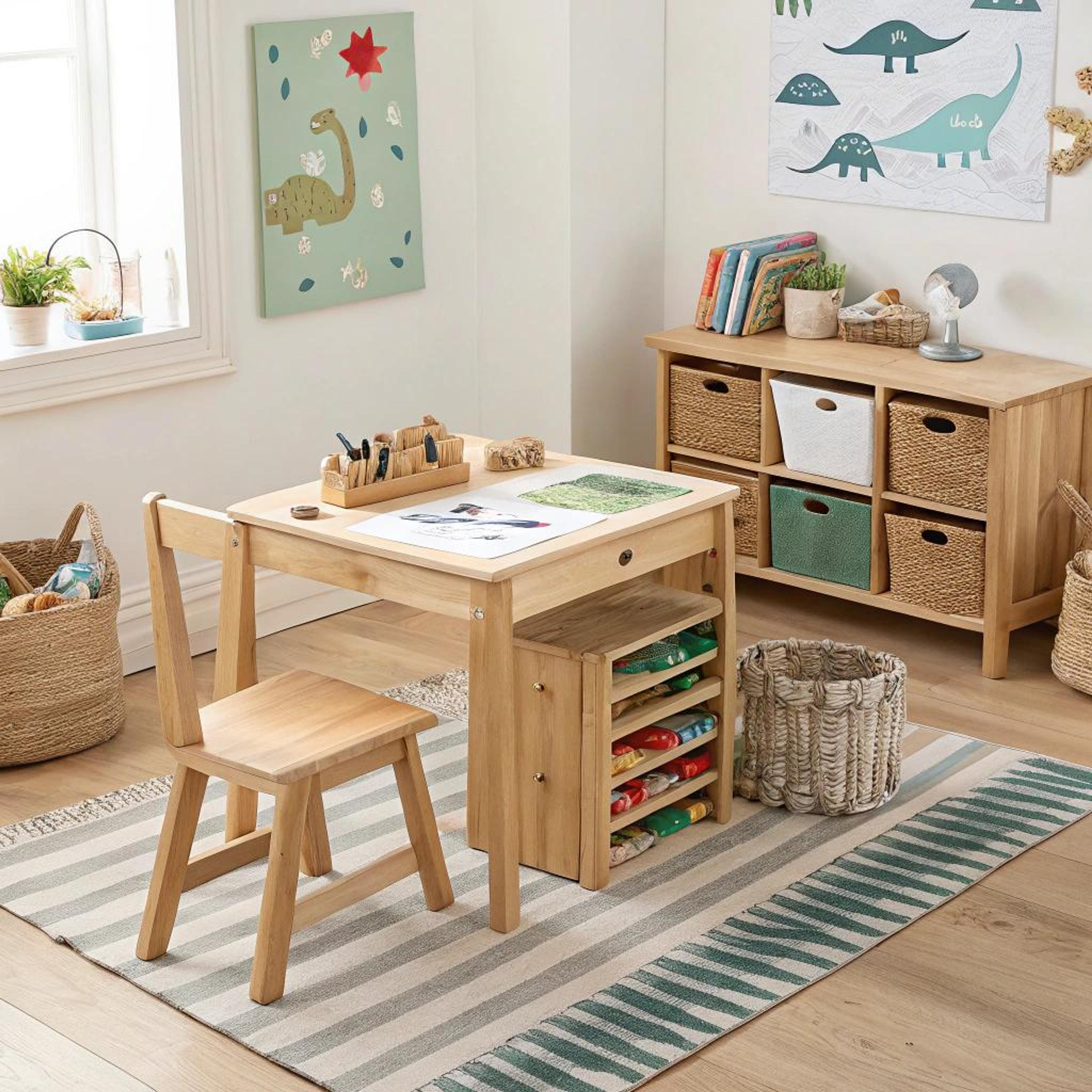 Dinosaurussen als speels accent