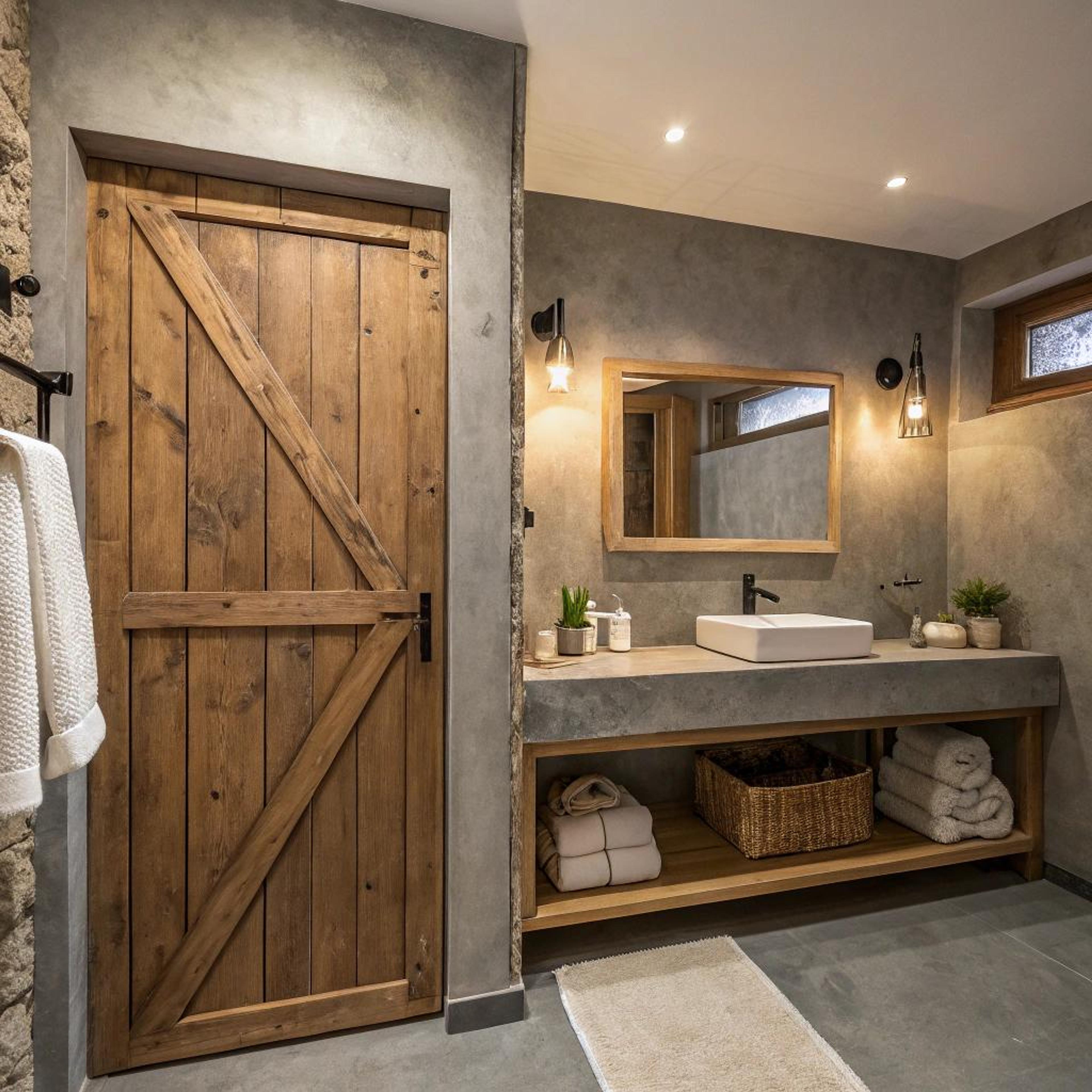 Sfeervolle combinatie met houtdetails