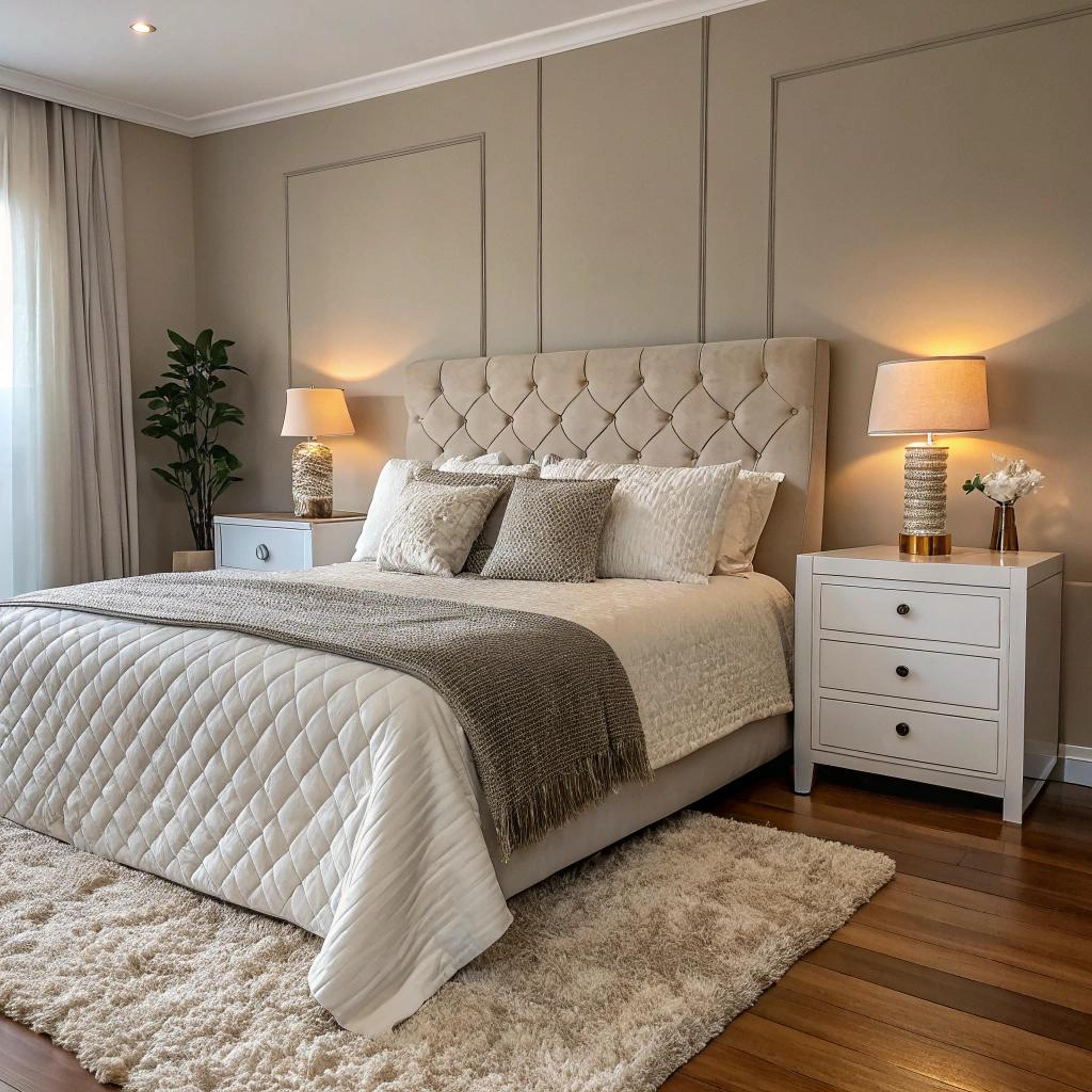 Neutrale tinten met gouden details