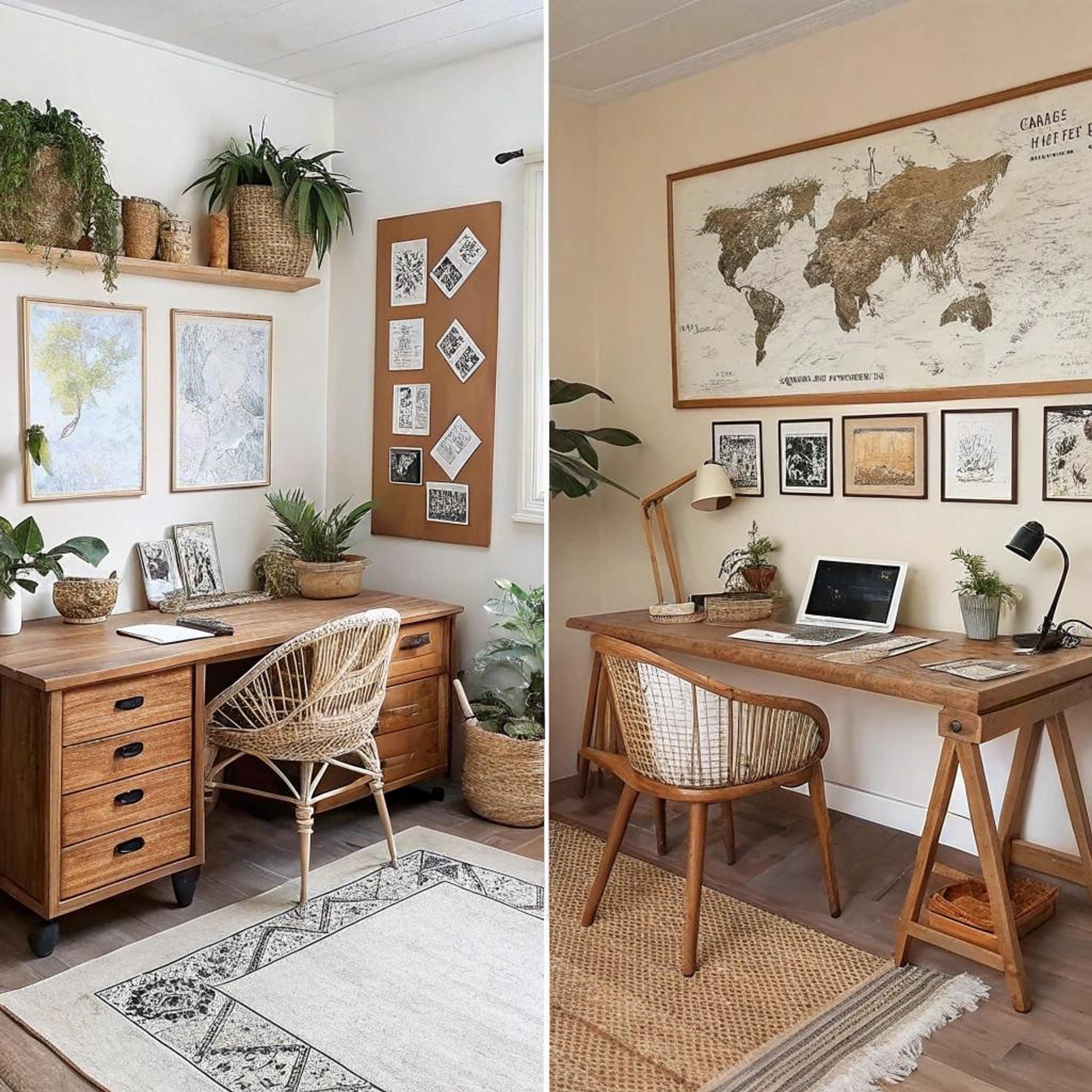 Wereldse kunst aan muur