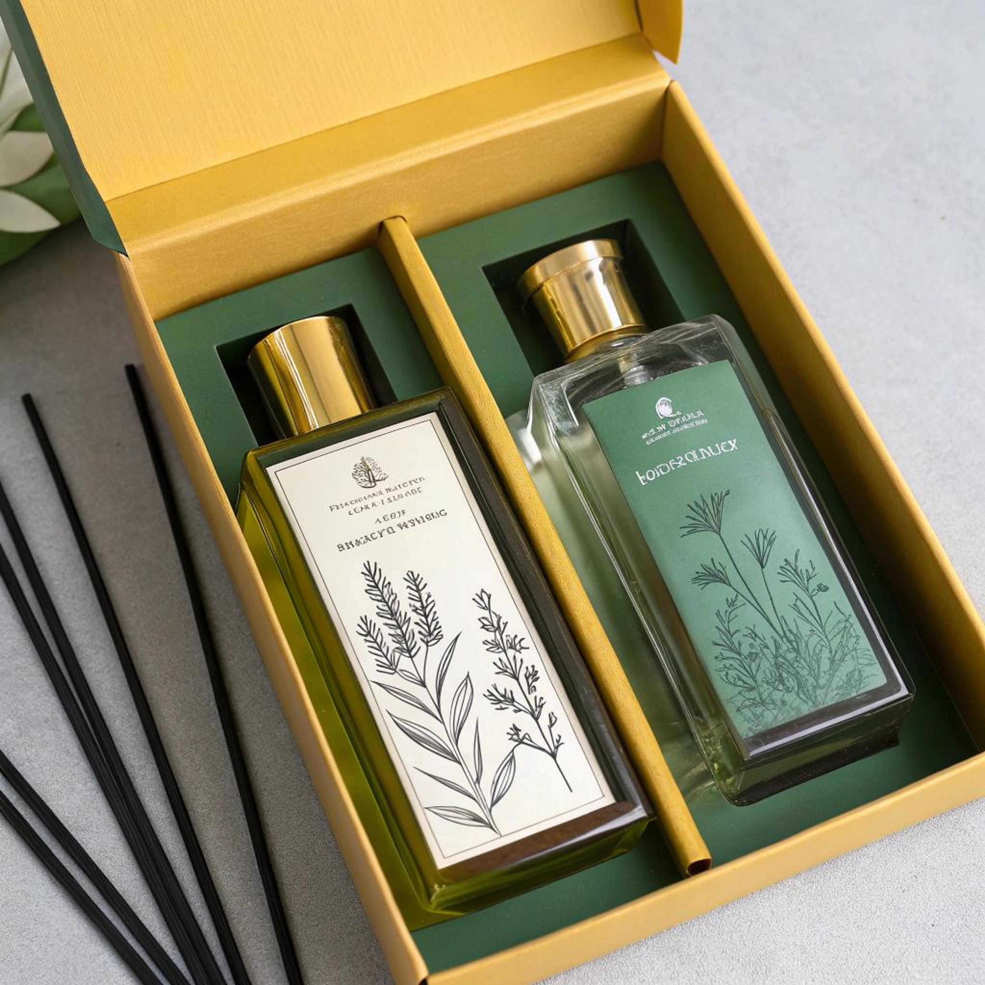 Botanische luxe in geschenkset