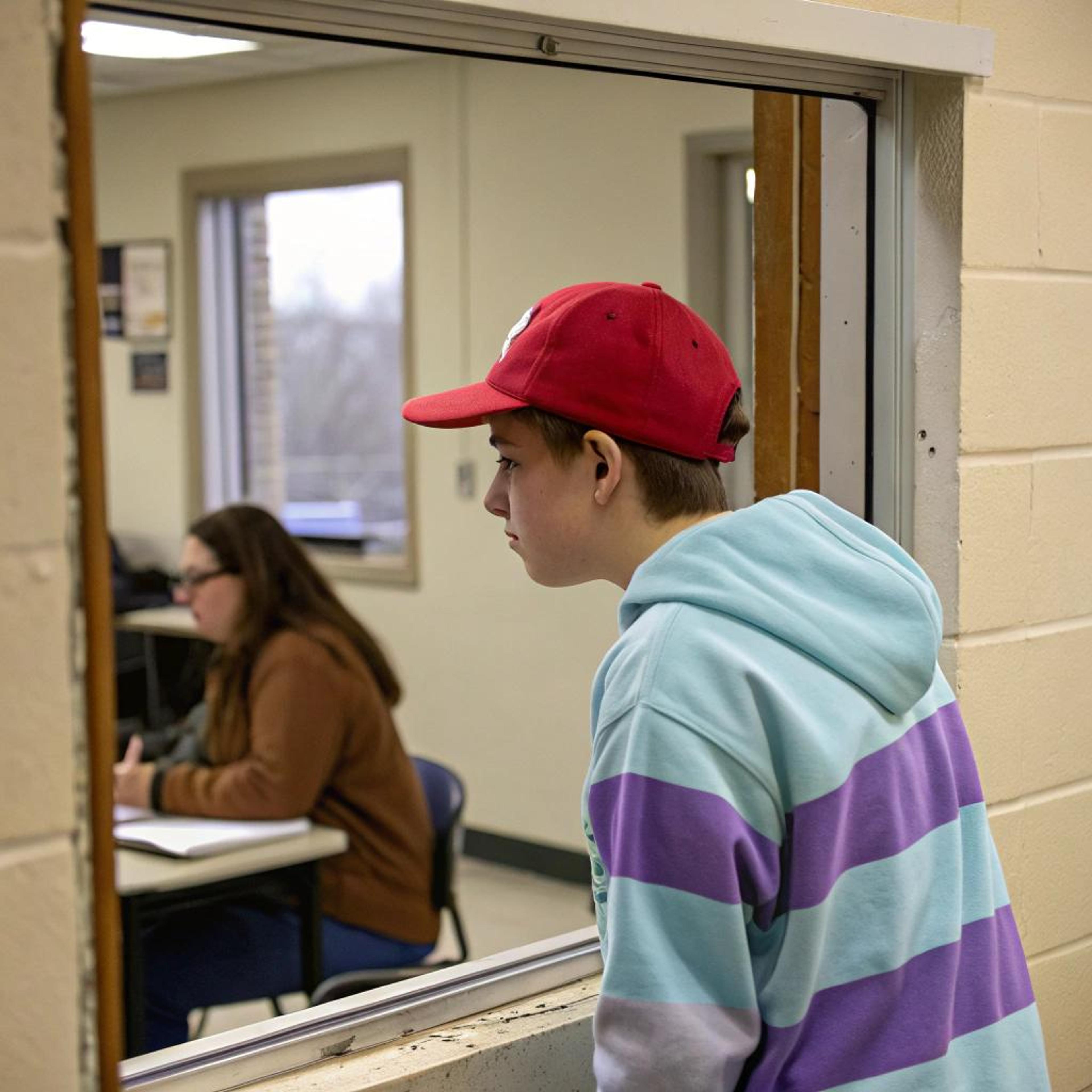 Zachte rondingen in klaslokaal