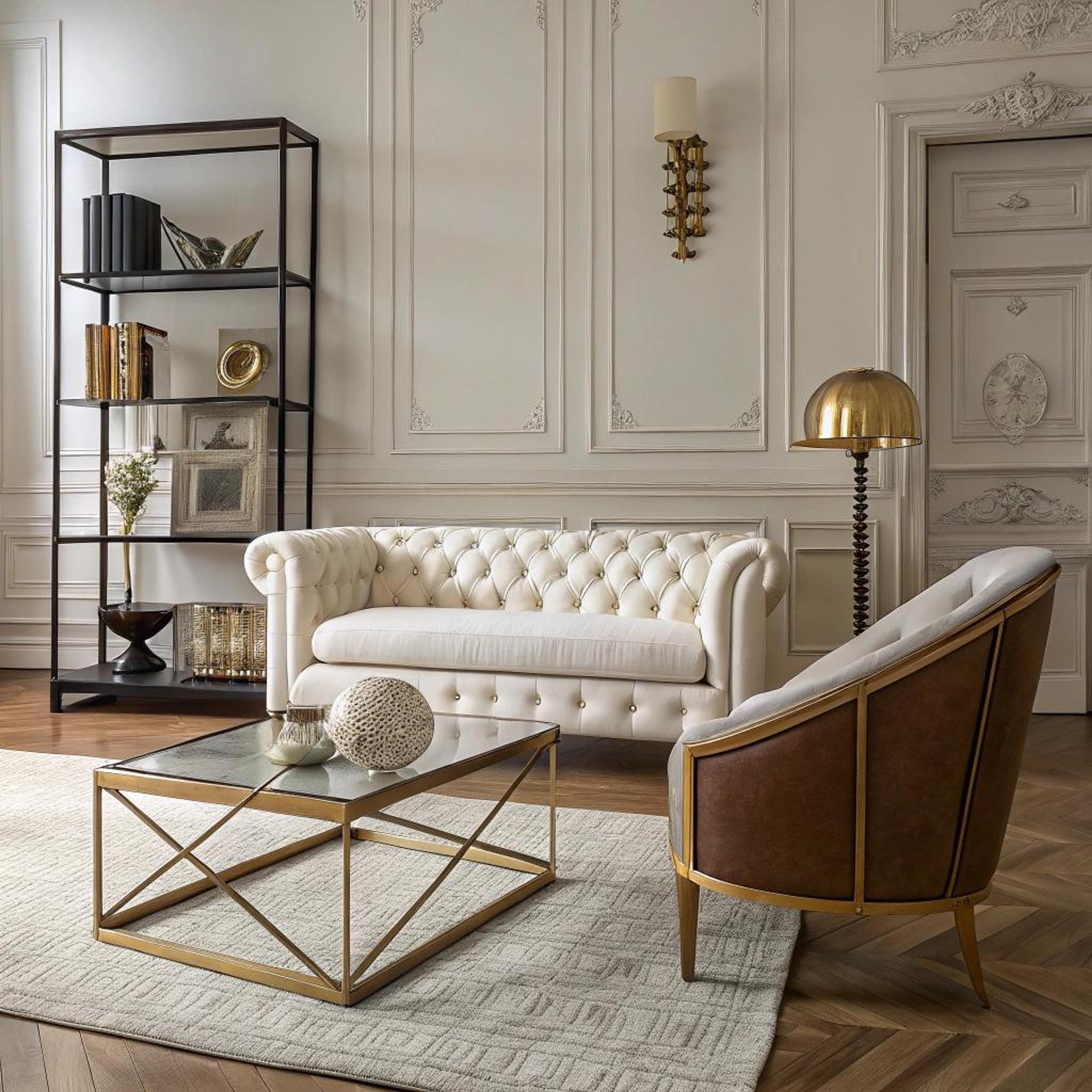 Goudaccenten voor extra elegantie