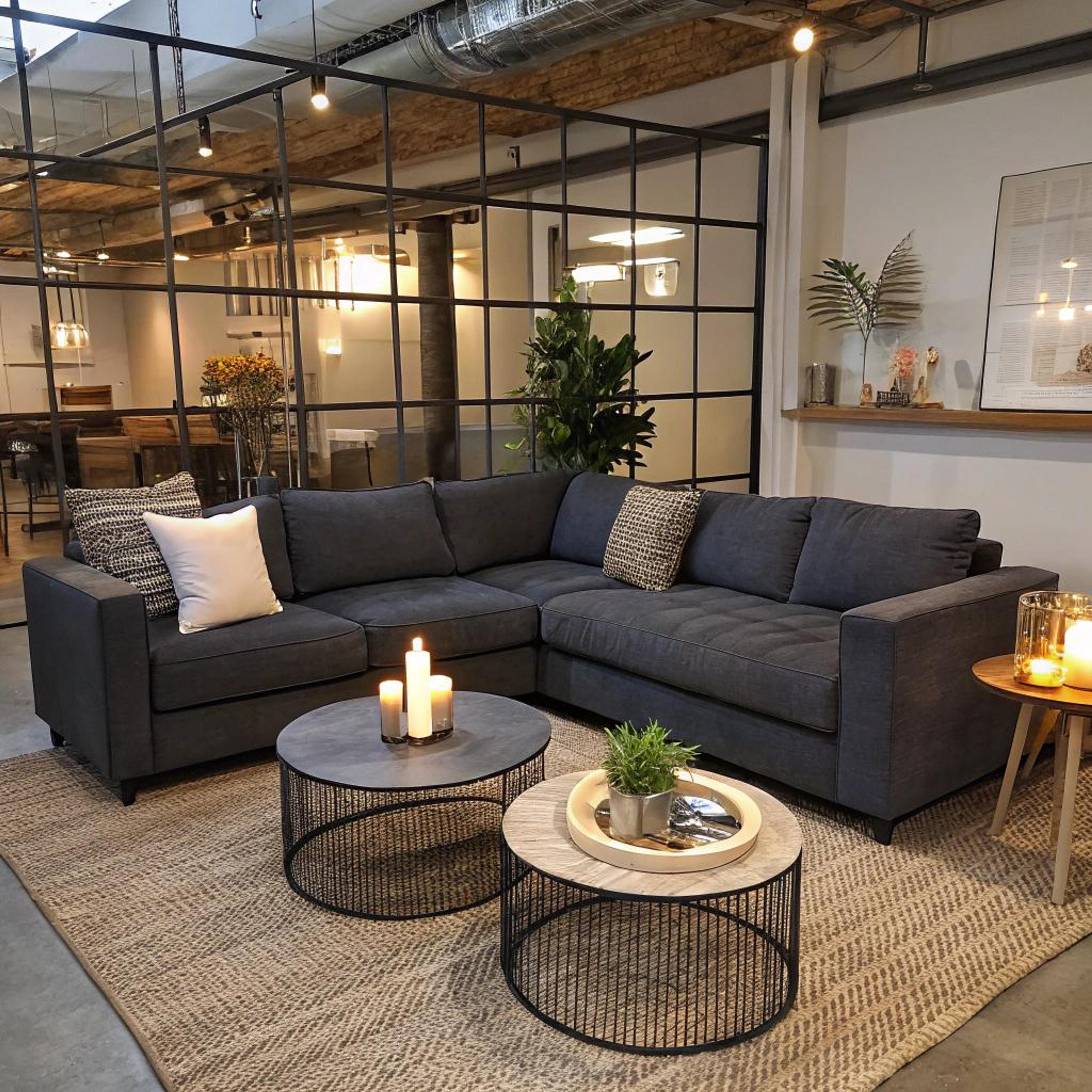 Ruw plafond voor industriële sfeer