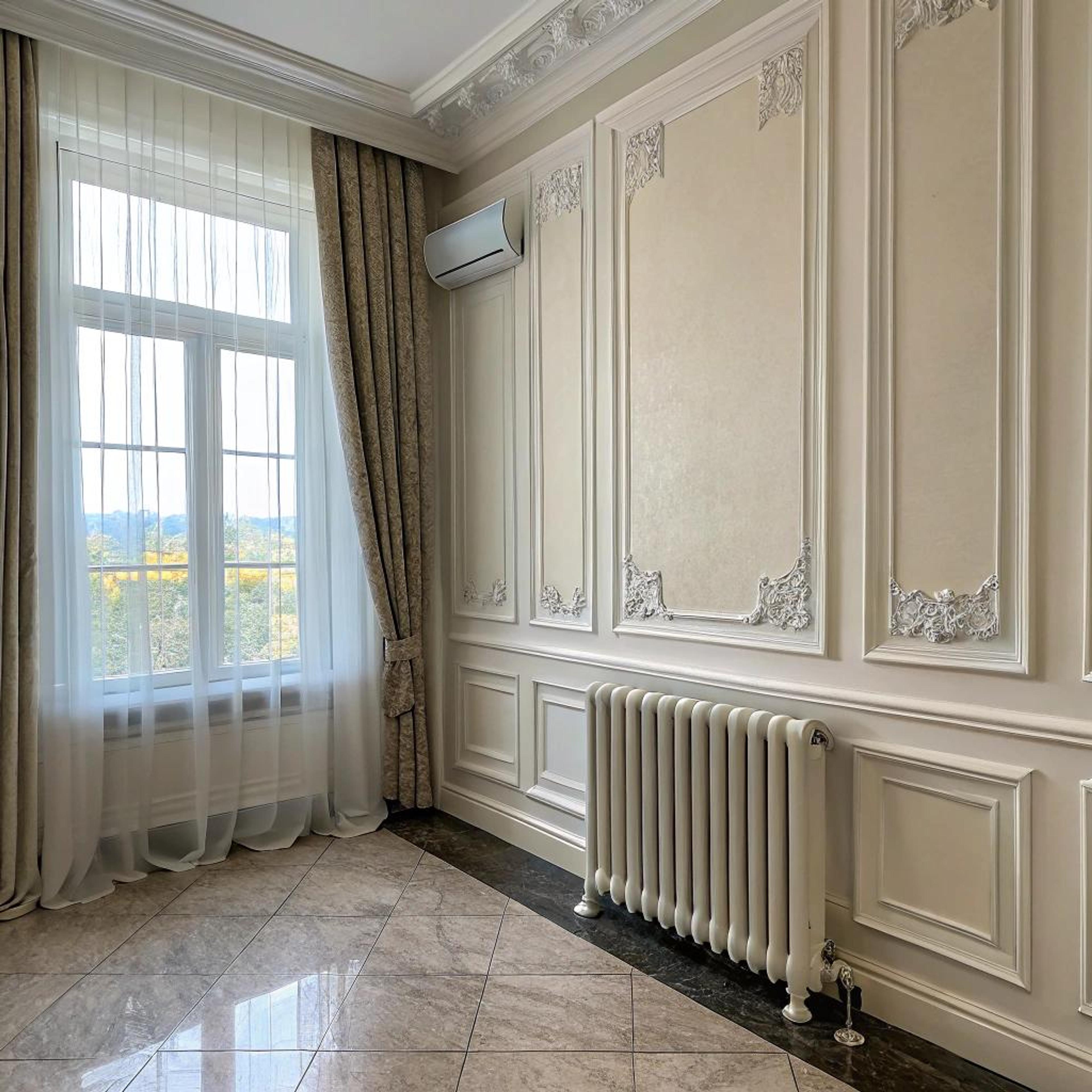 Tijdloze mix met sierlijsten