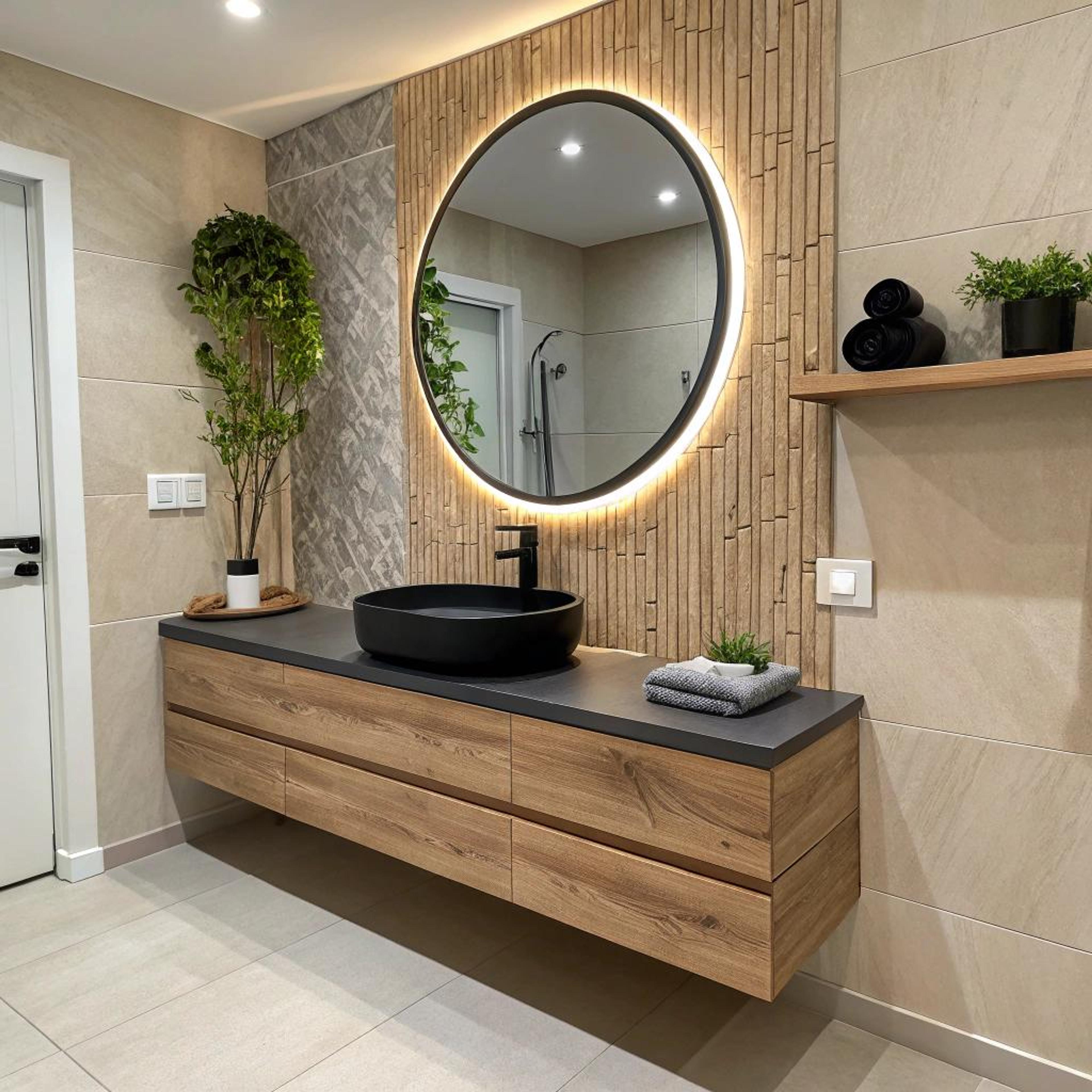 Natuurlijke accenten met houtlook