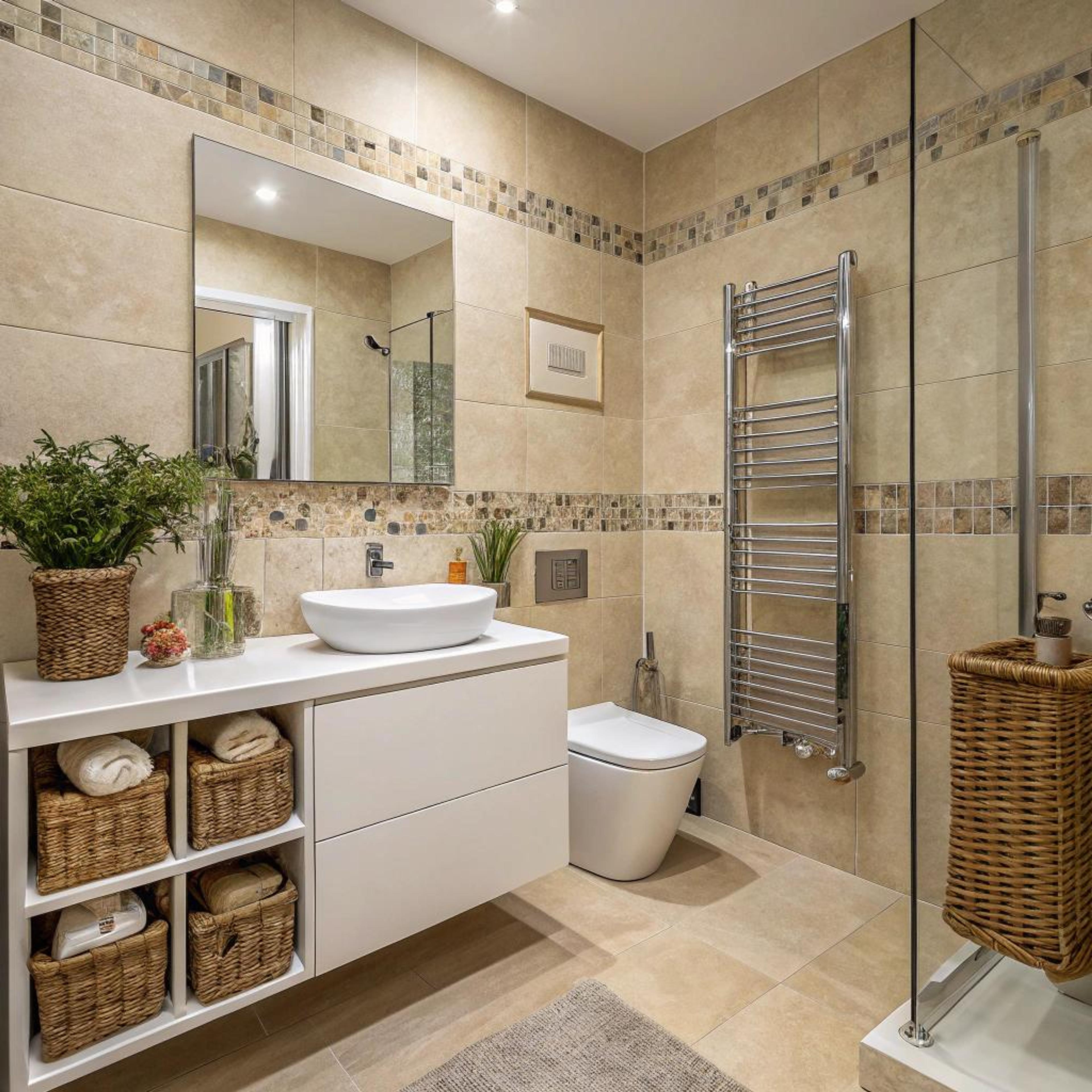 Beige tonen met natuurlijke accenten