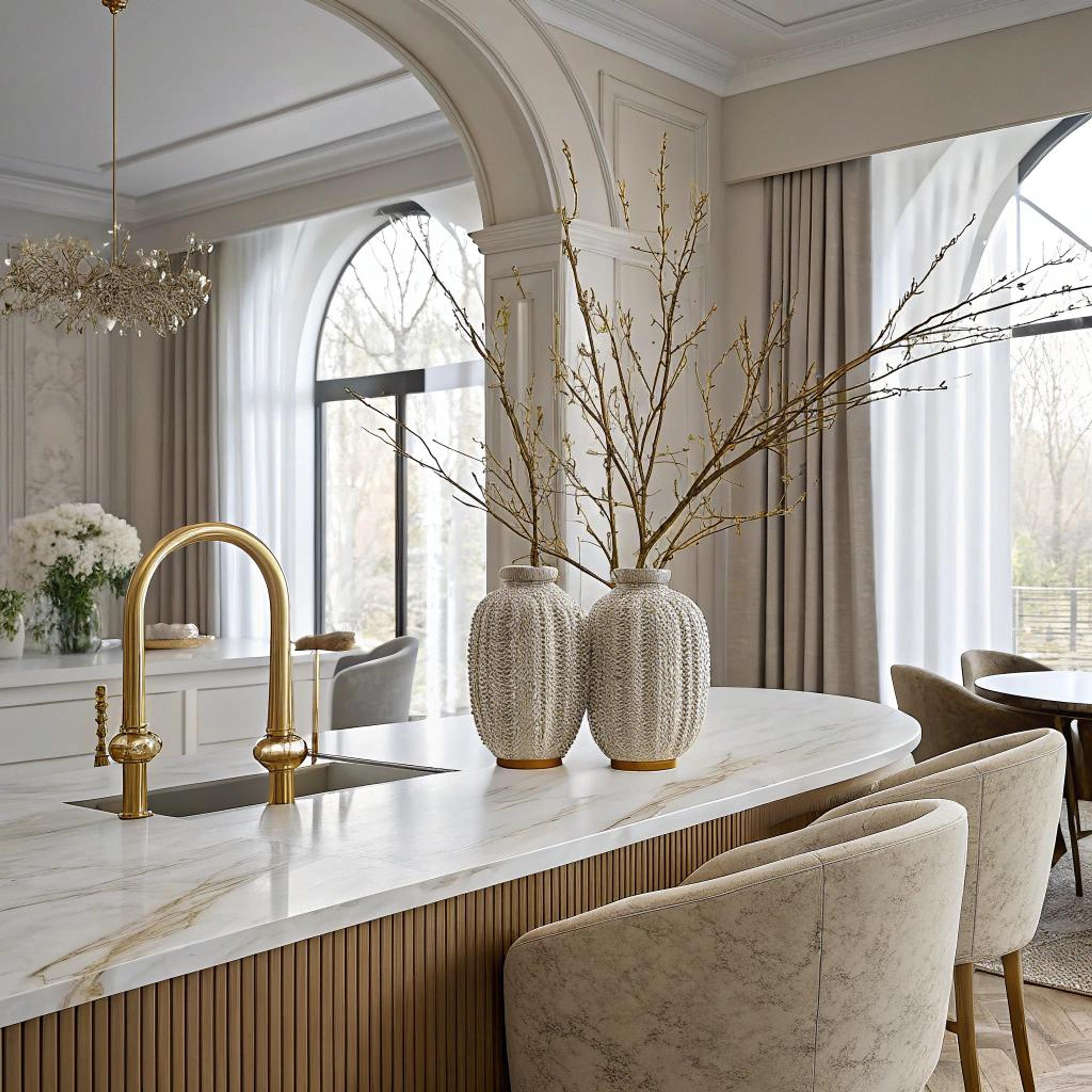 Boogdeur als zacht statement