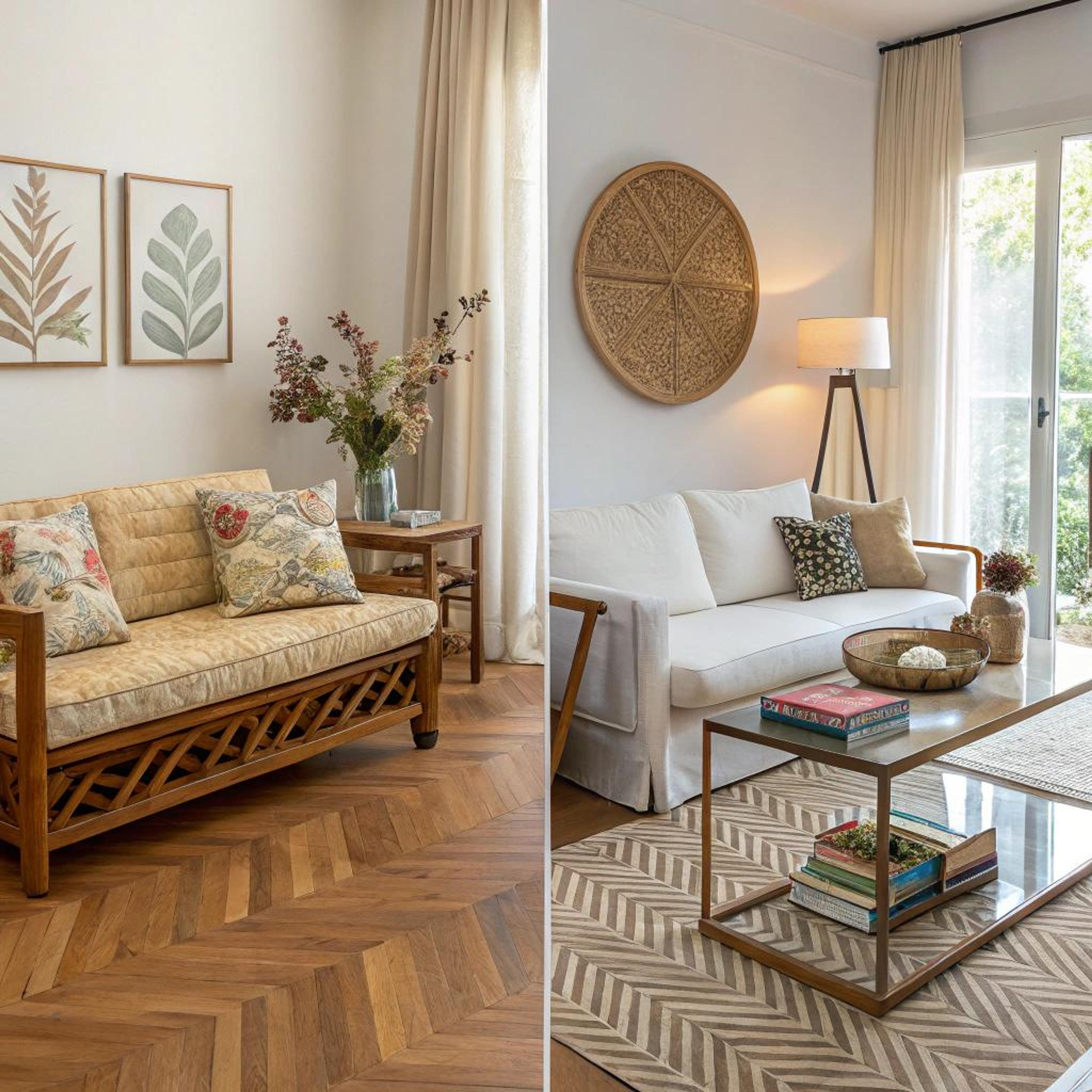 Botanische prints en kussens