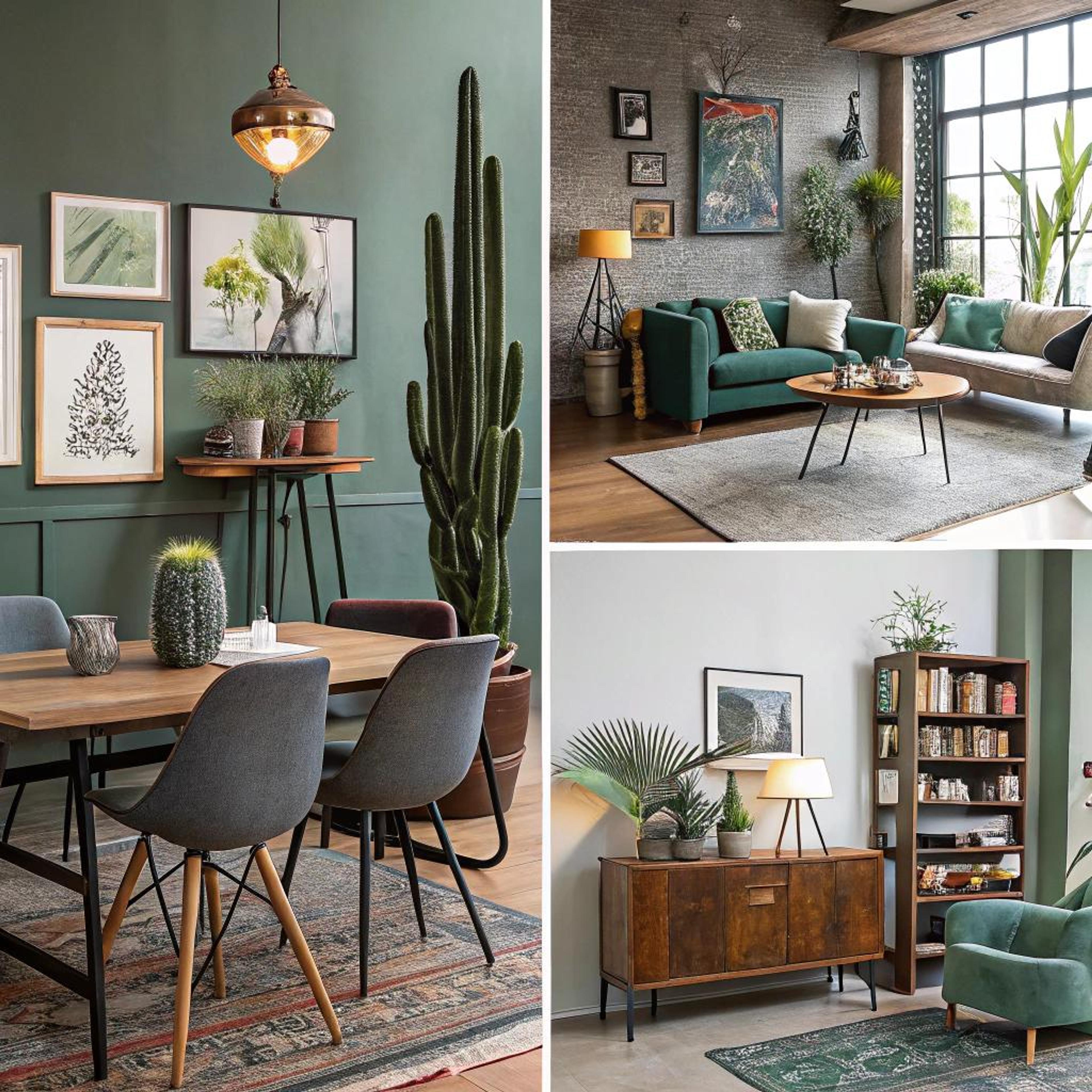 Groene bank als sfeermaker