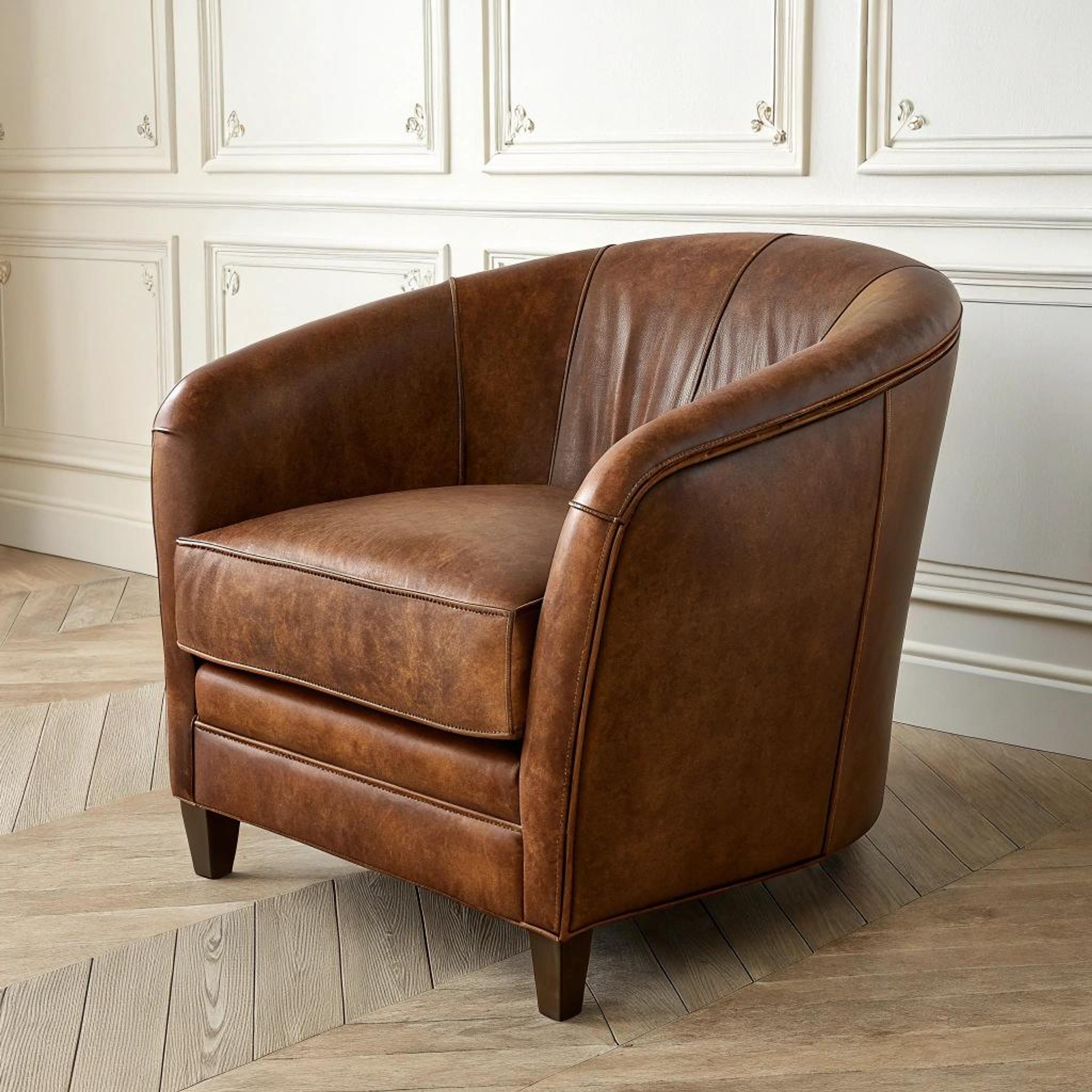 Parijse charme met clubfauteuil