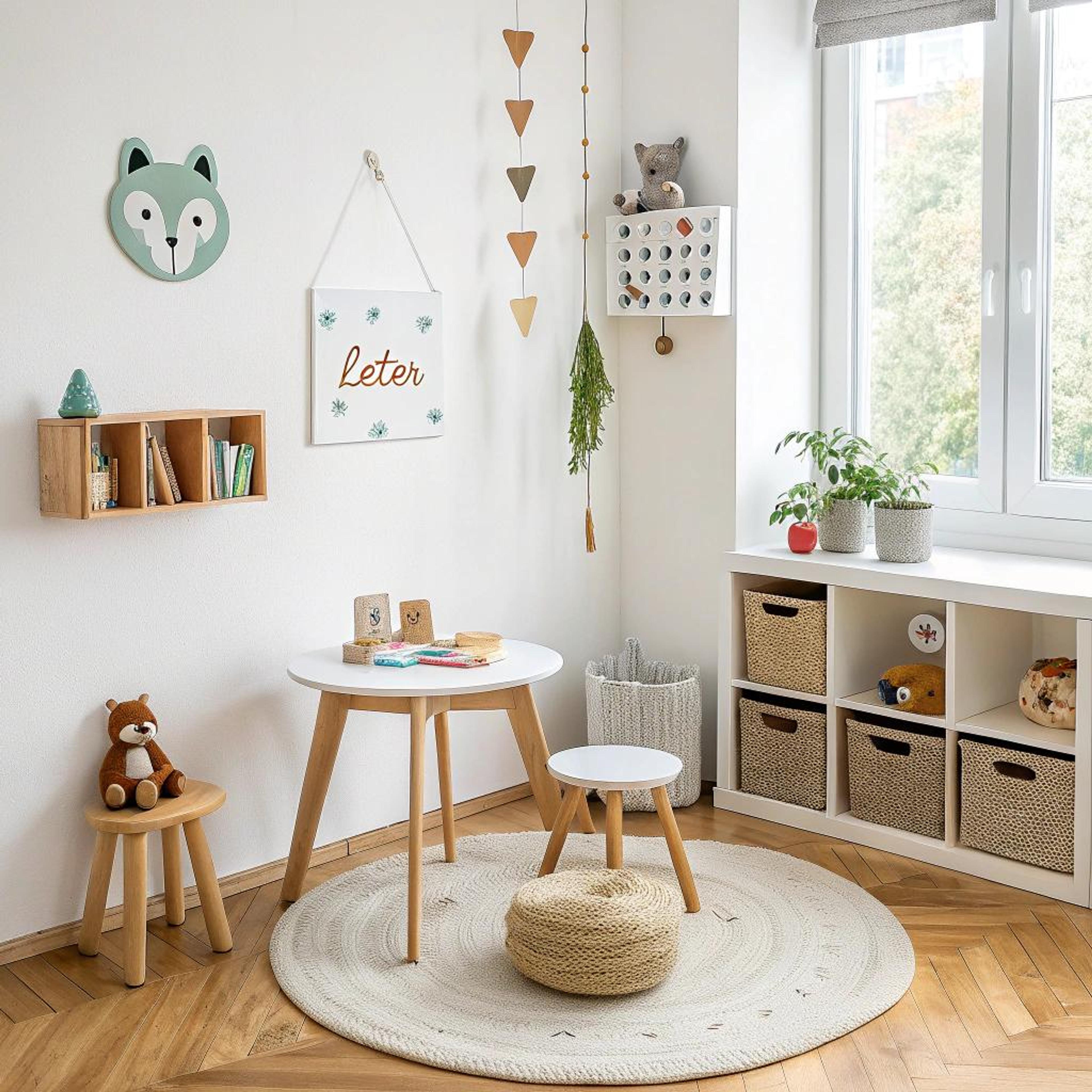 Speelse wanddecoratie als eyecatcher