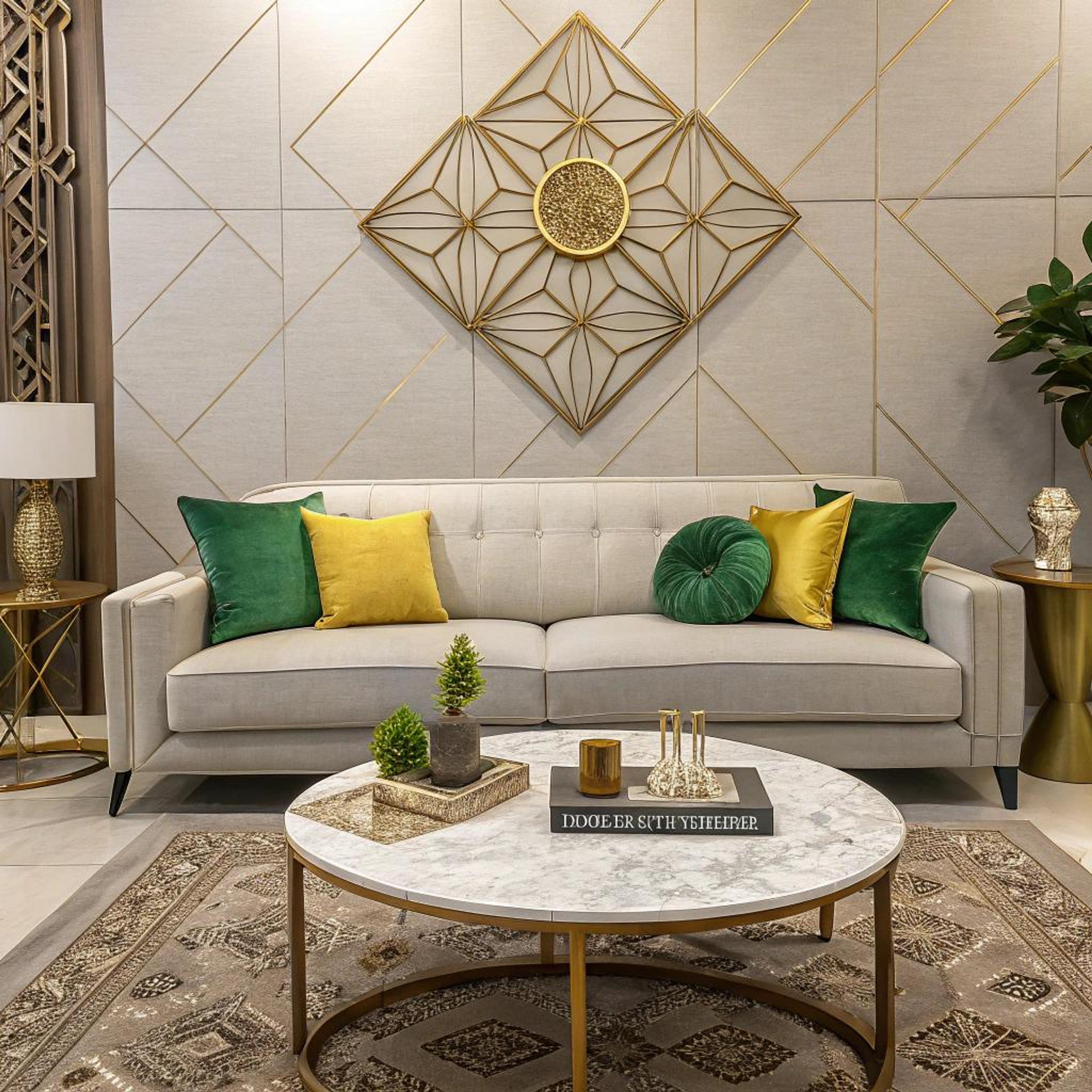 Geometrische elegantie aan de muur