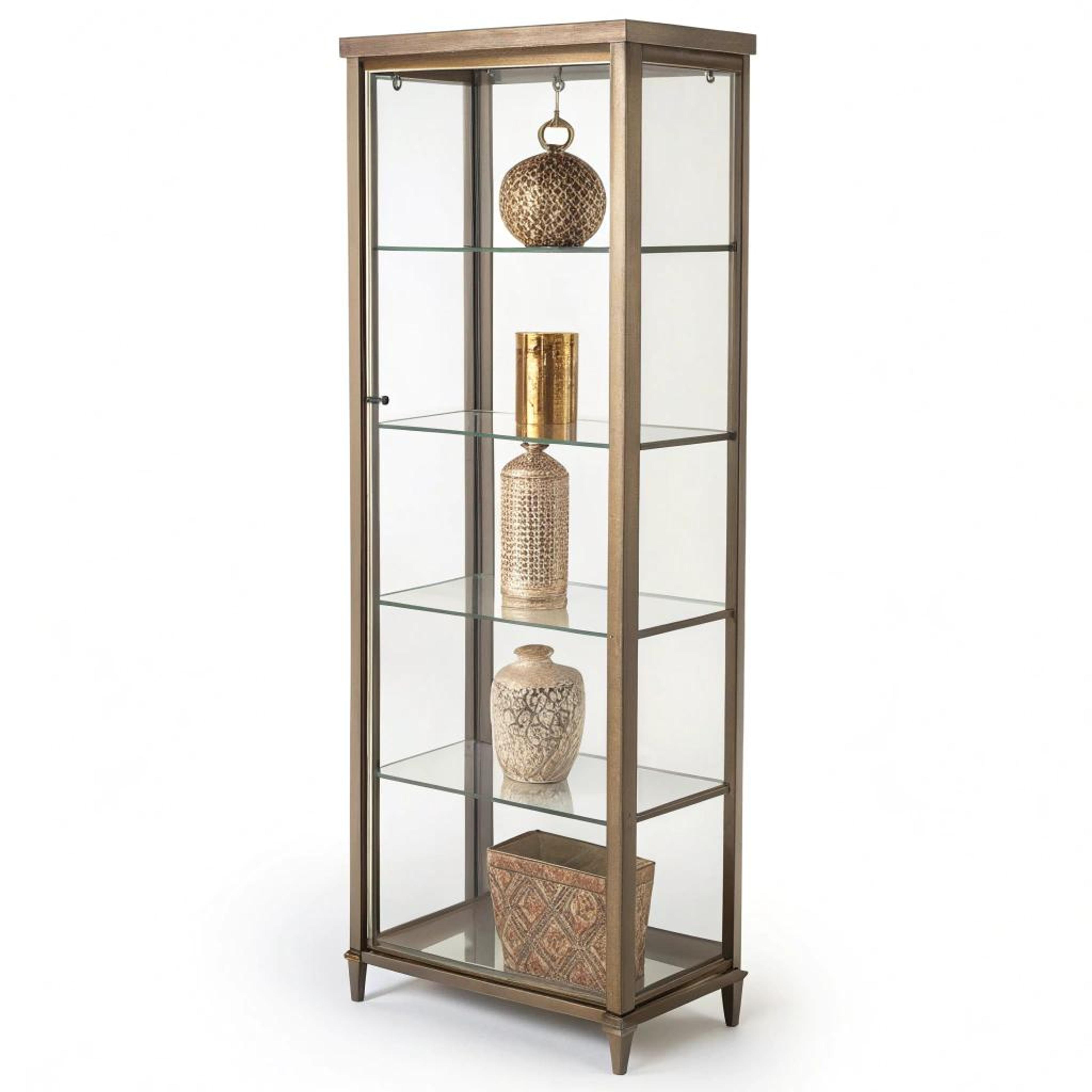 Geaccentueerde contrasten in vitrine