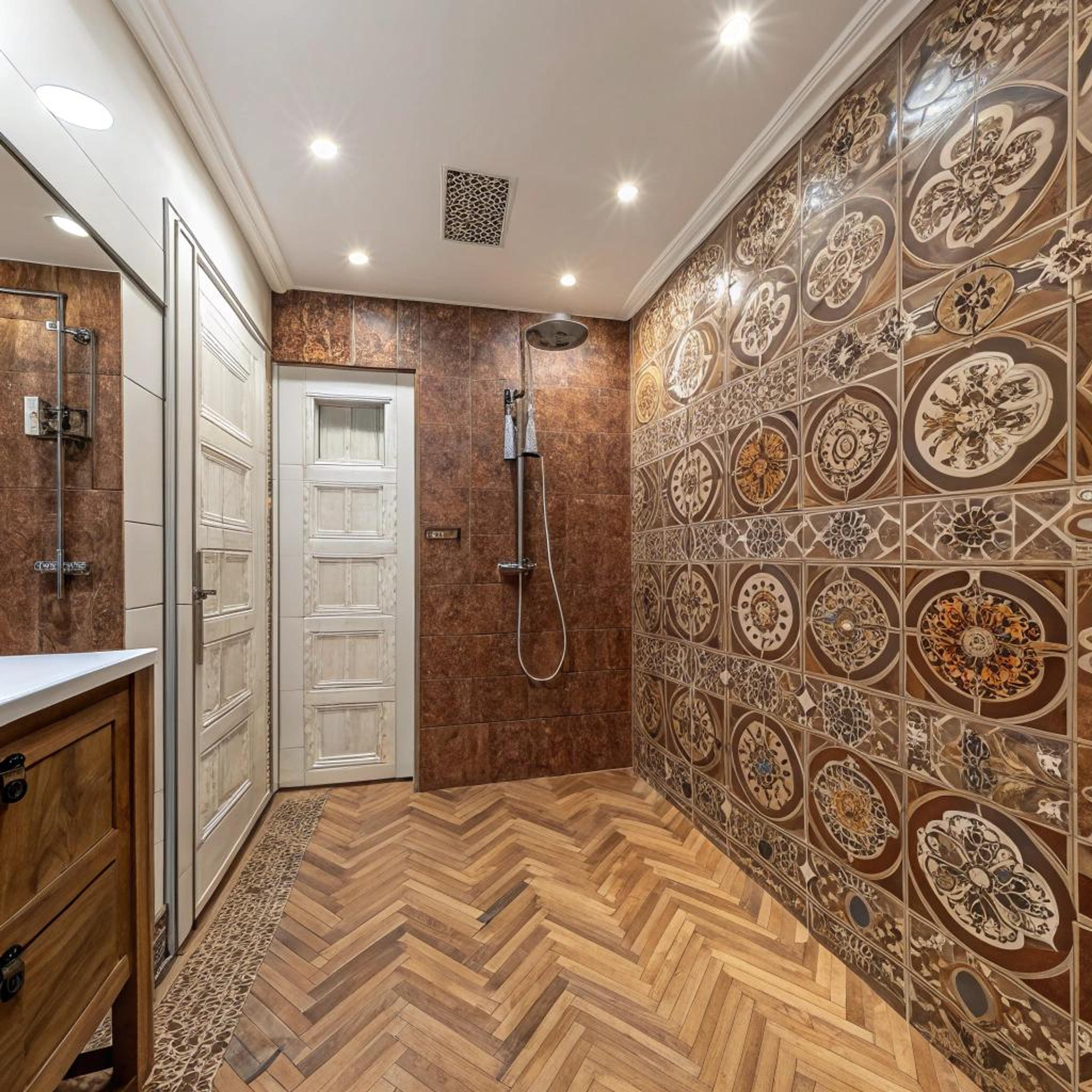 Patroontegels als artistiek statement