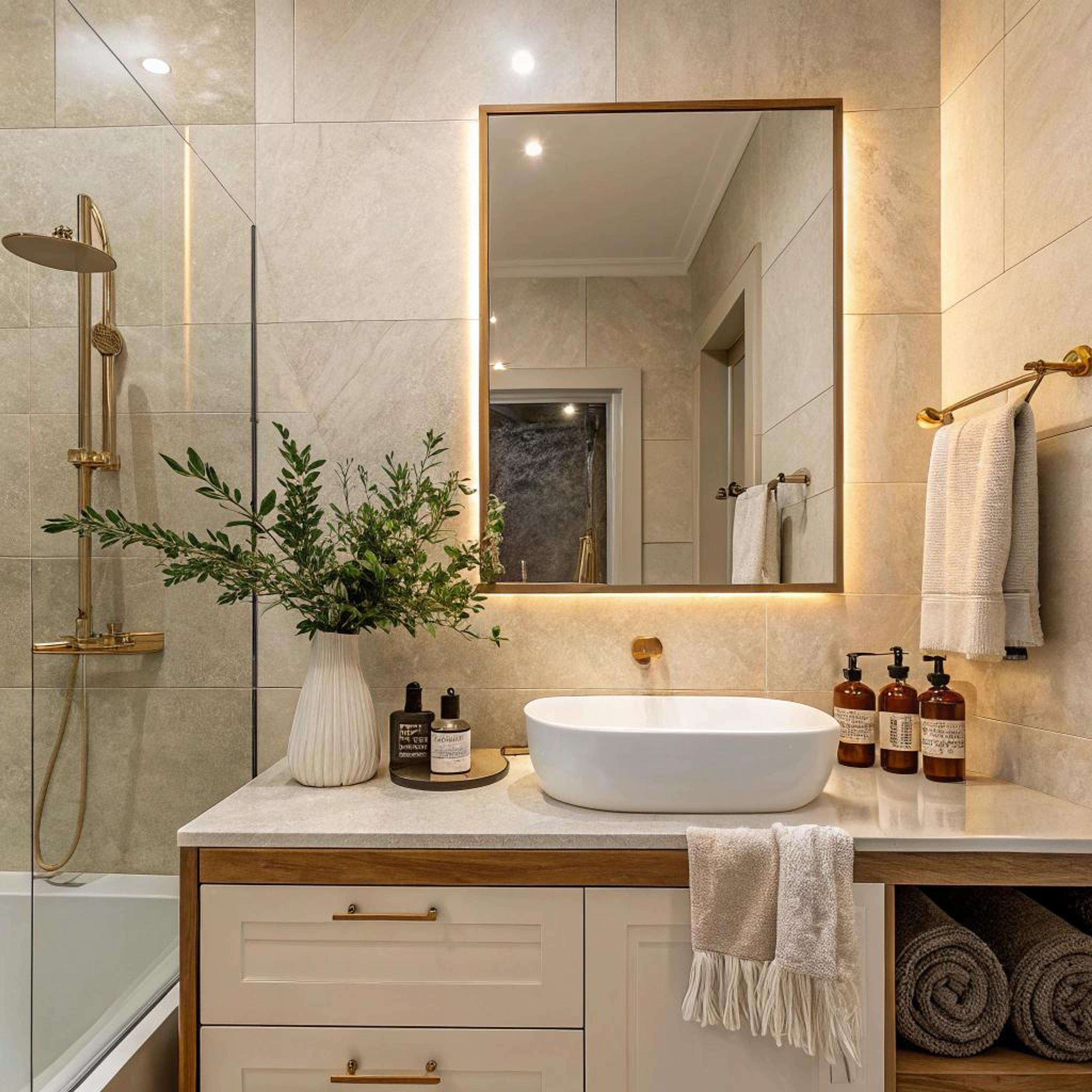 Amberkleurige details bij visgraat