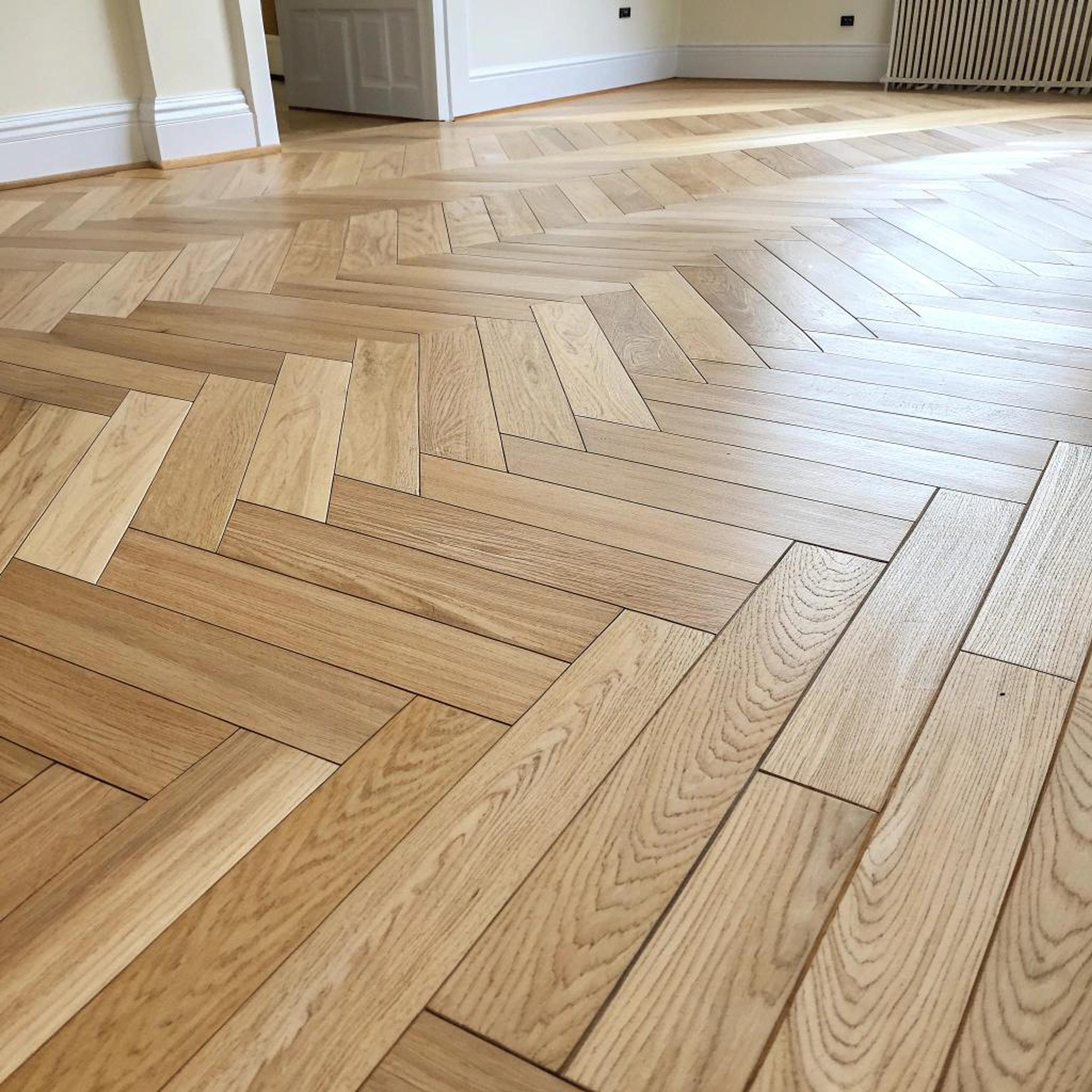 Eiken visgraat straalt eenvoud