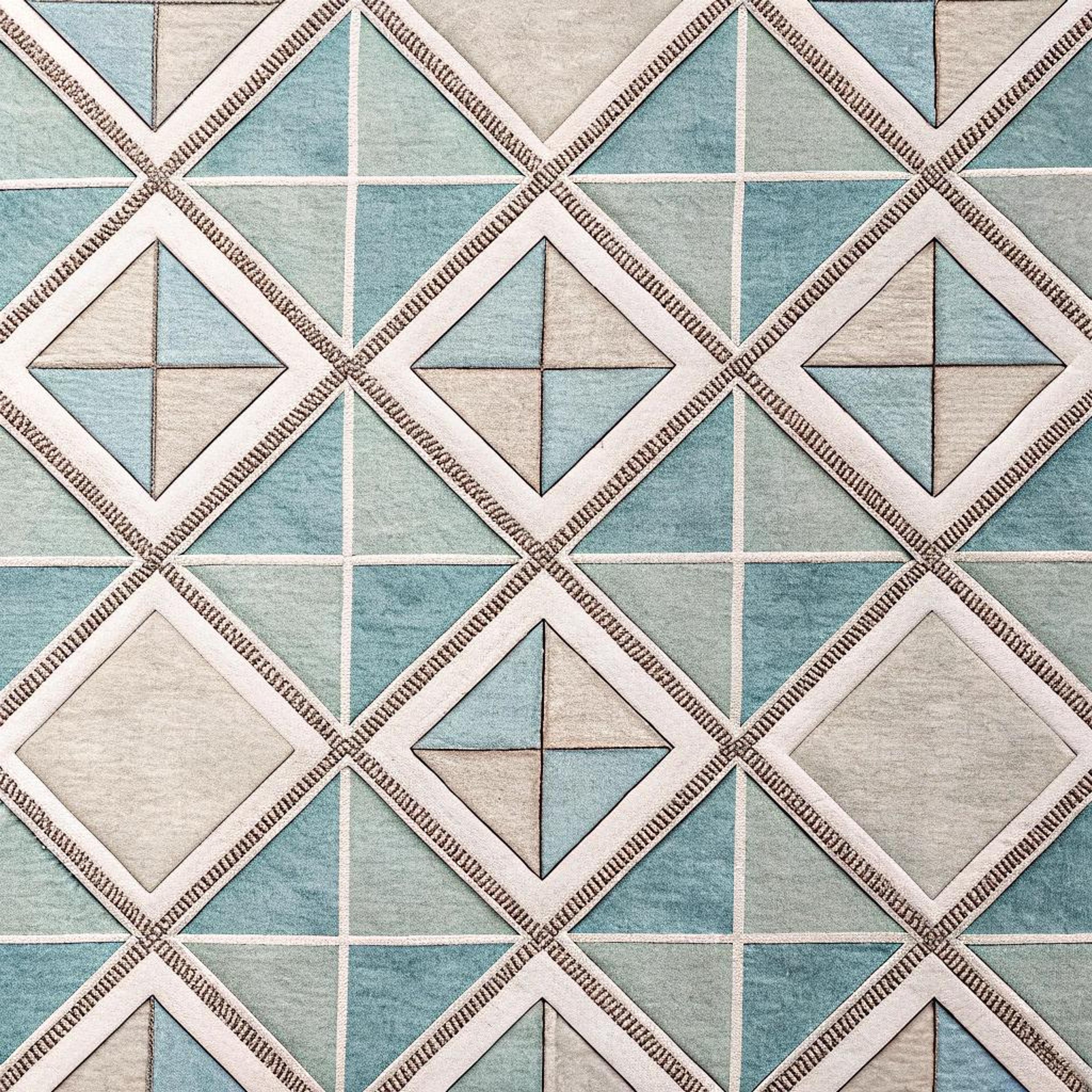 Diamantpatroon voor subtiele elegantie