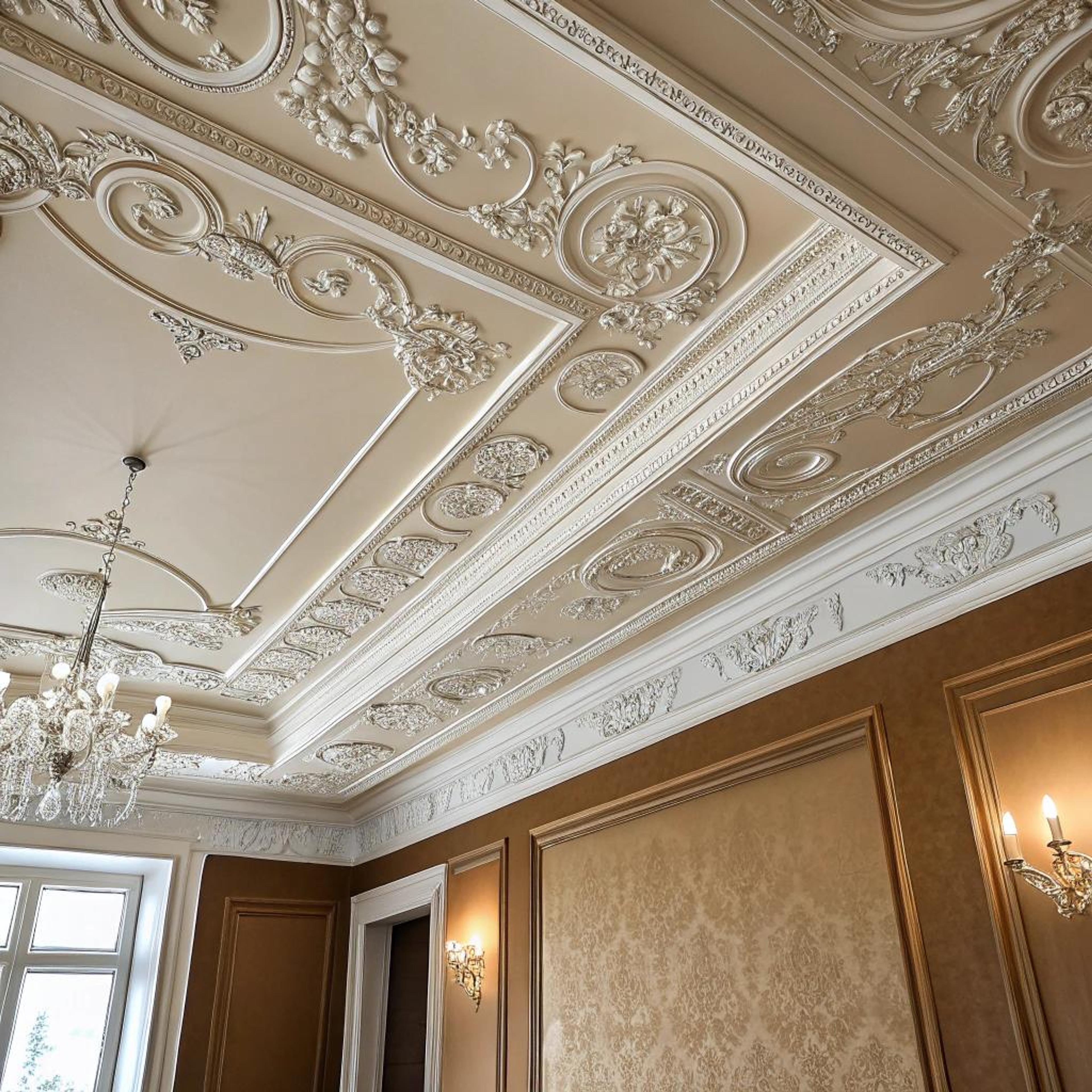 Naadloos lijstwerk en kroonlijst