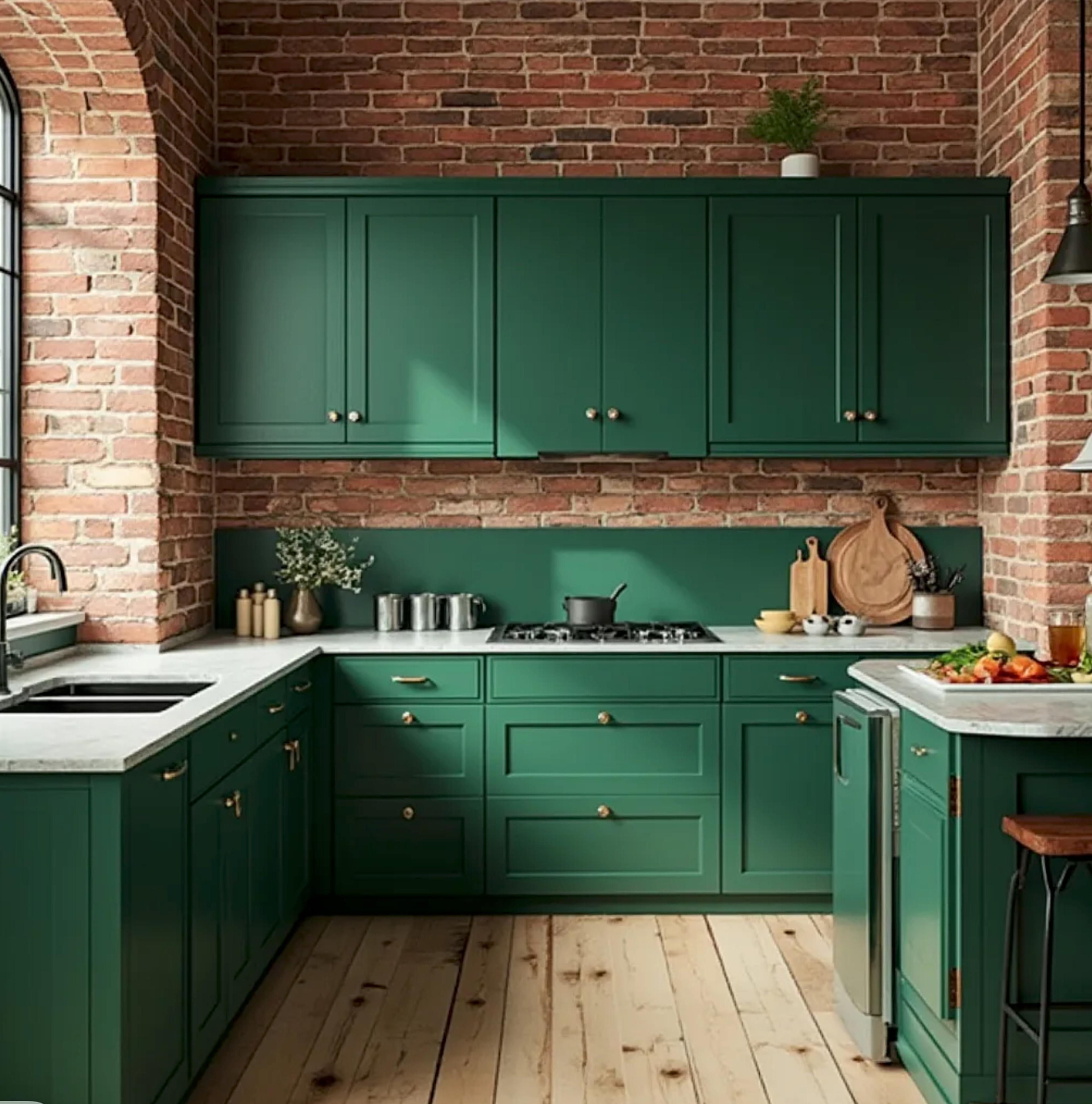 green-kitchen