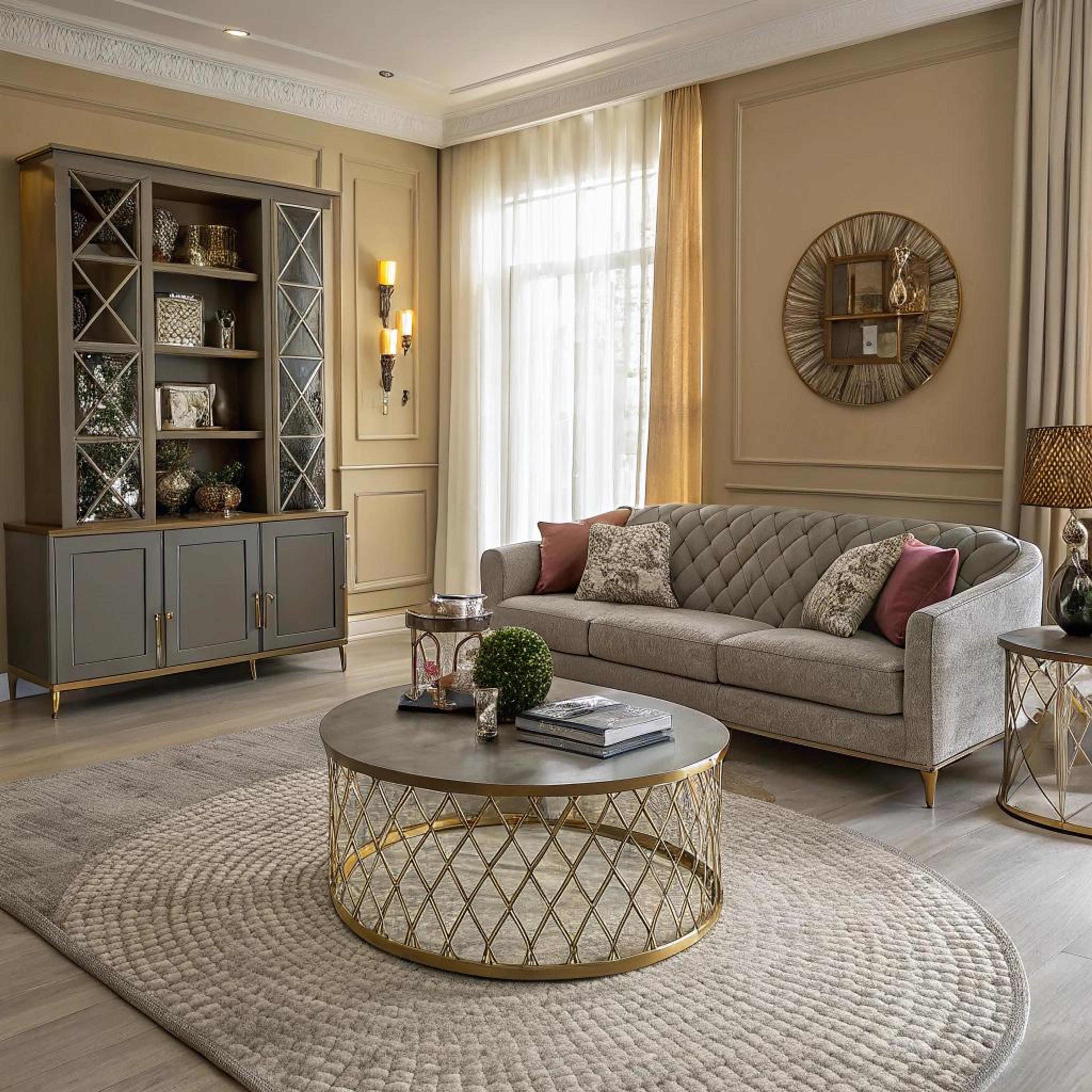 Elegante tinten en goudaccenten