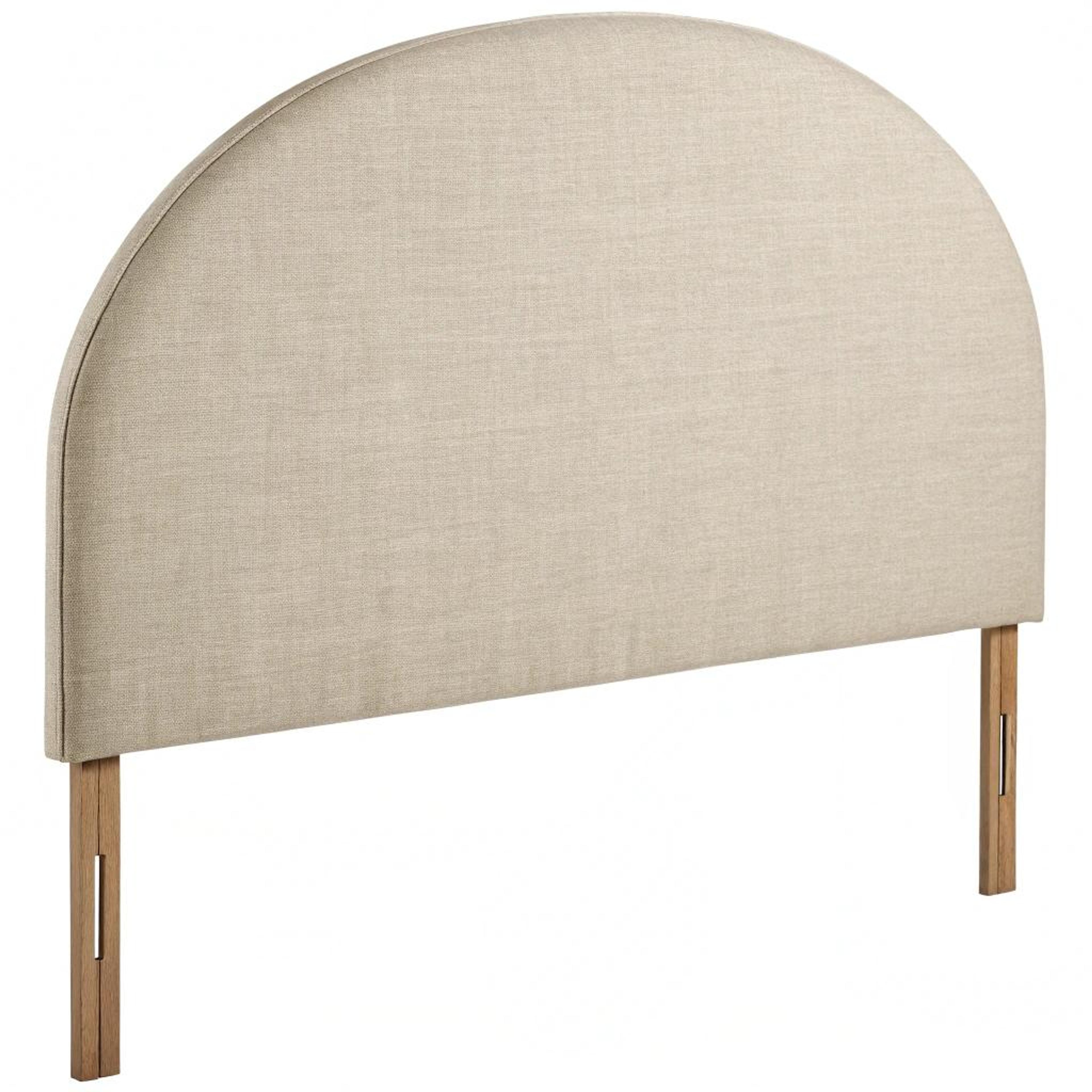 Rond beige hoofdeinde alternatief