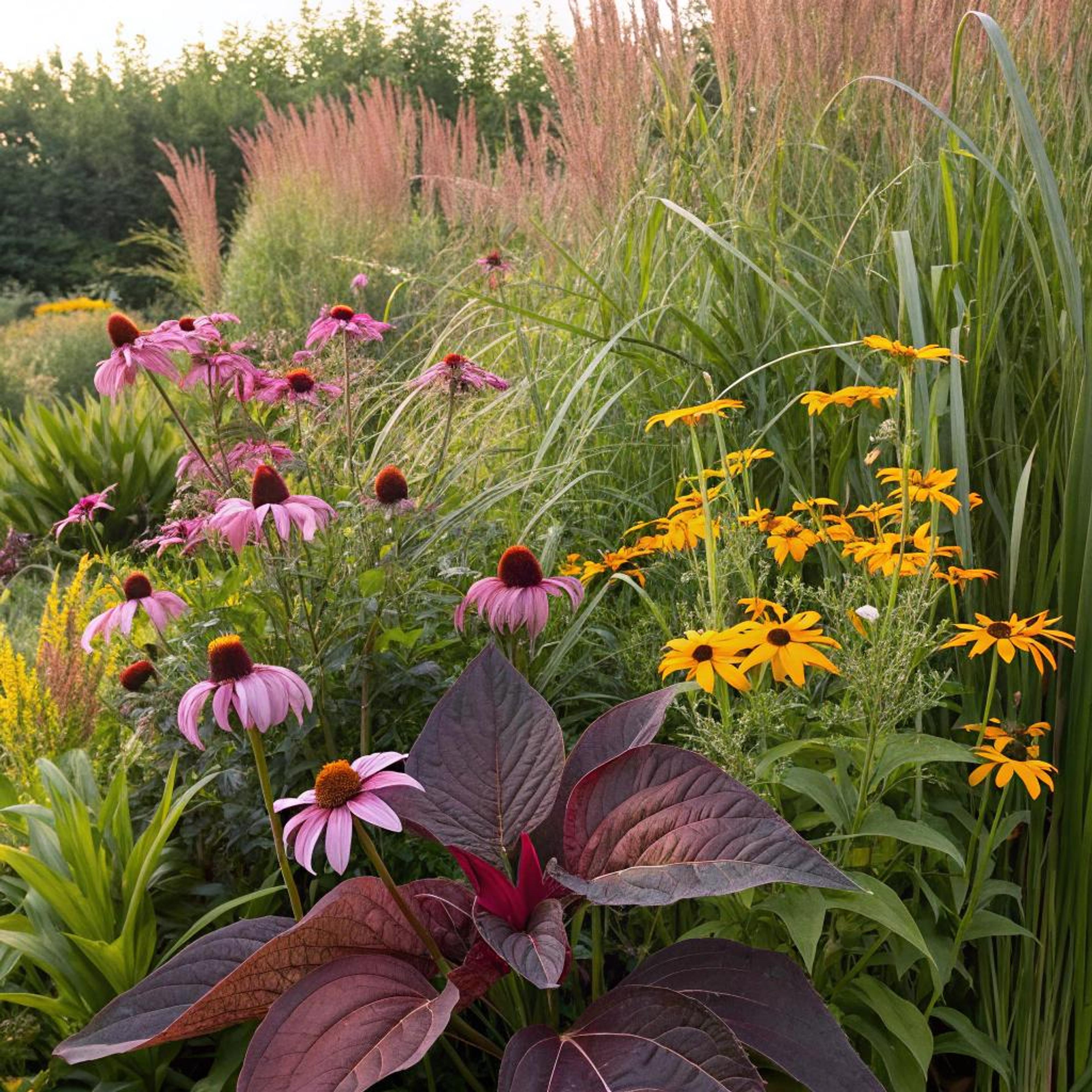 Diepte door kleur en hoogte