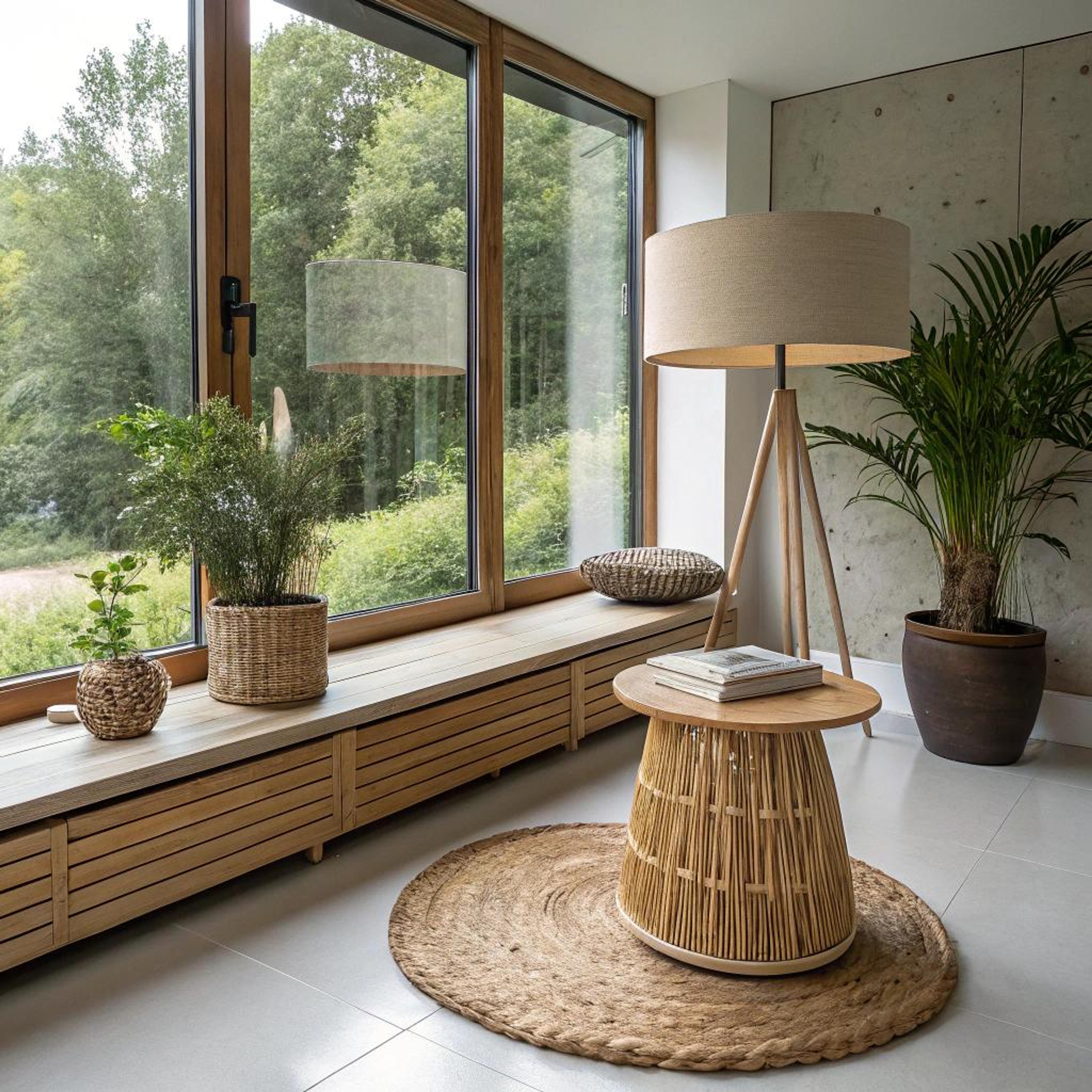 Aardetinten en natuurlijke materialen