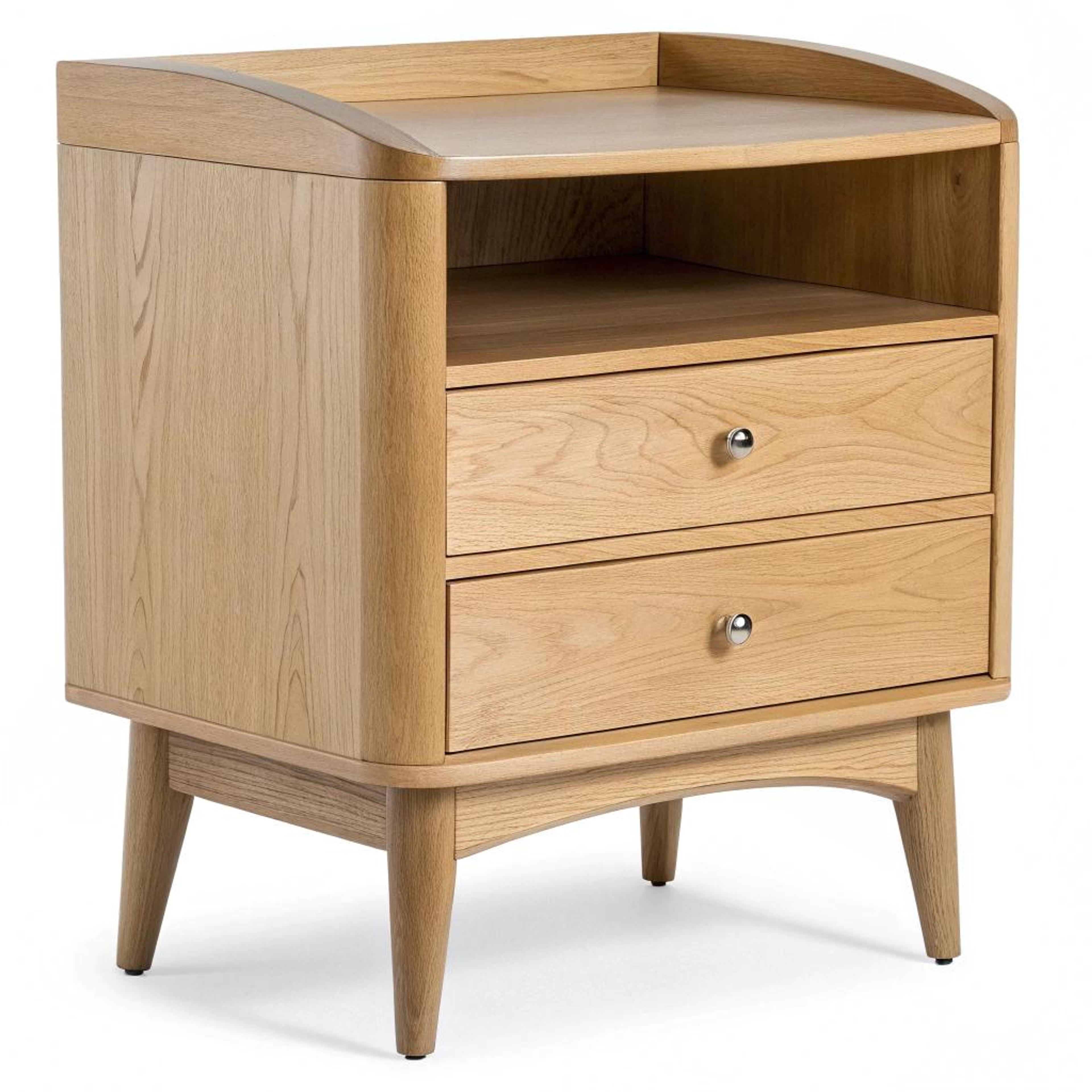 Mid-century nachtkastje alternatief