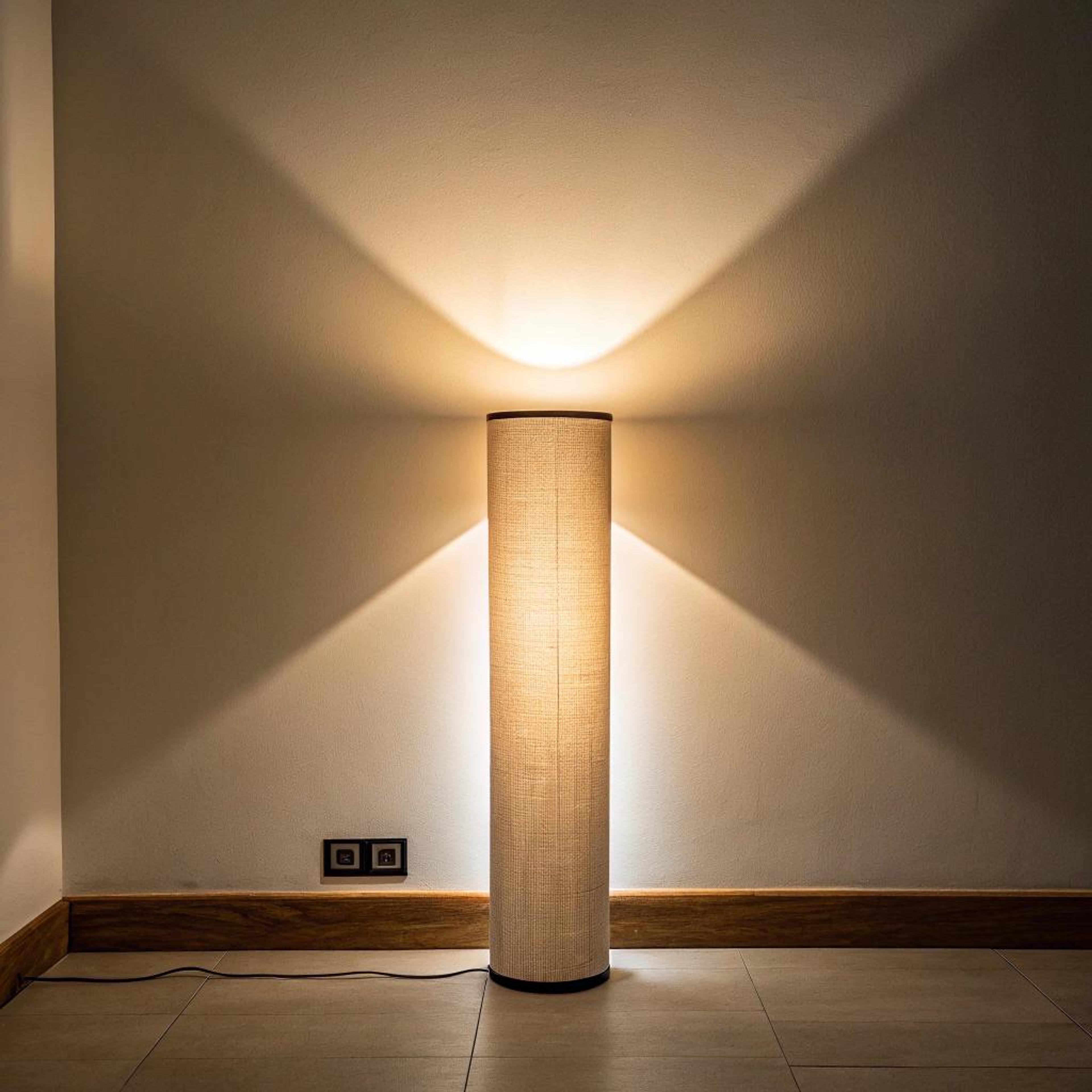 Cilindervormige lamp als blikvanger