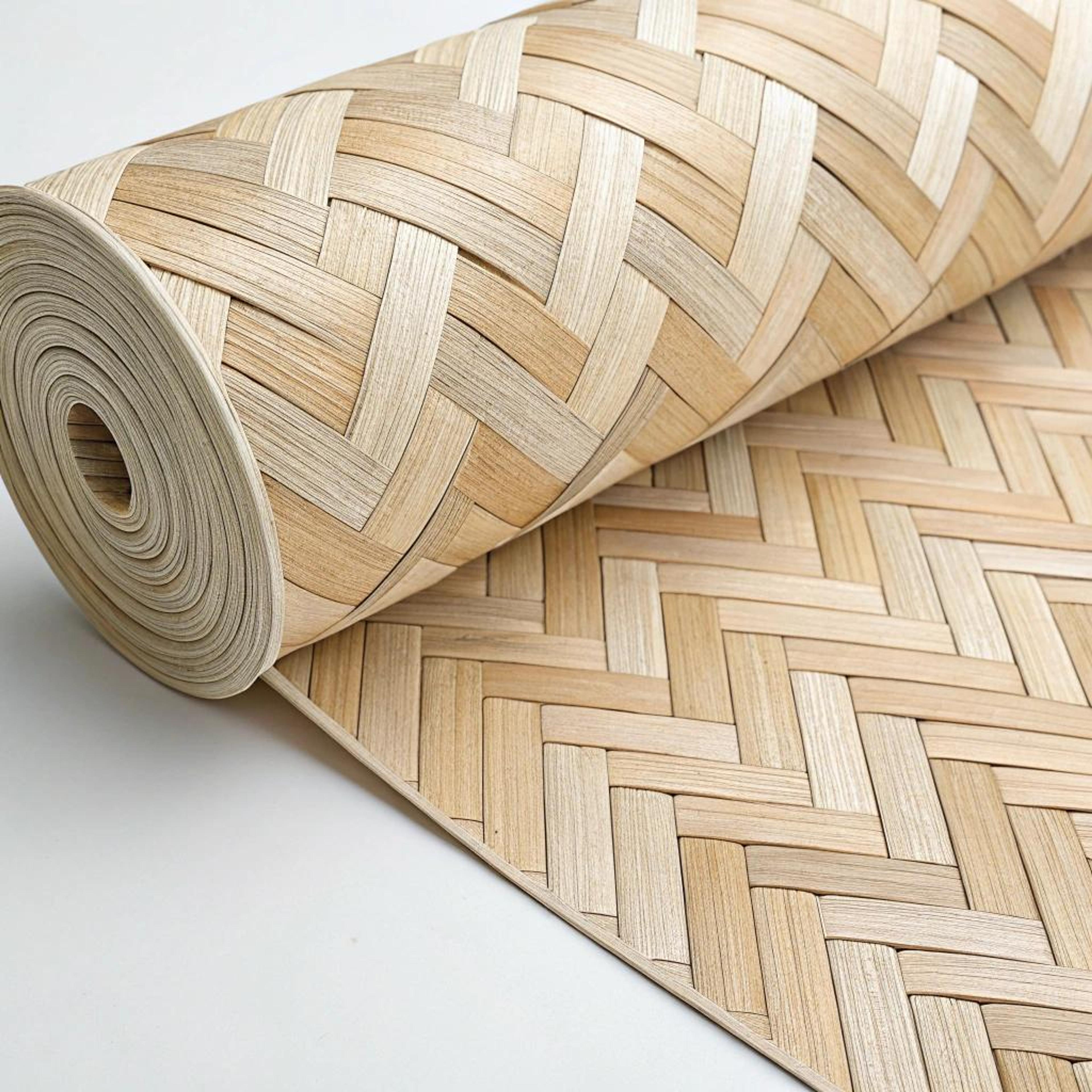 Verweven hout voor sfeer