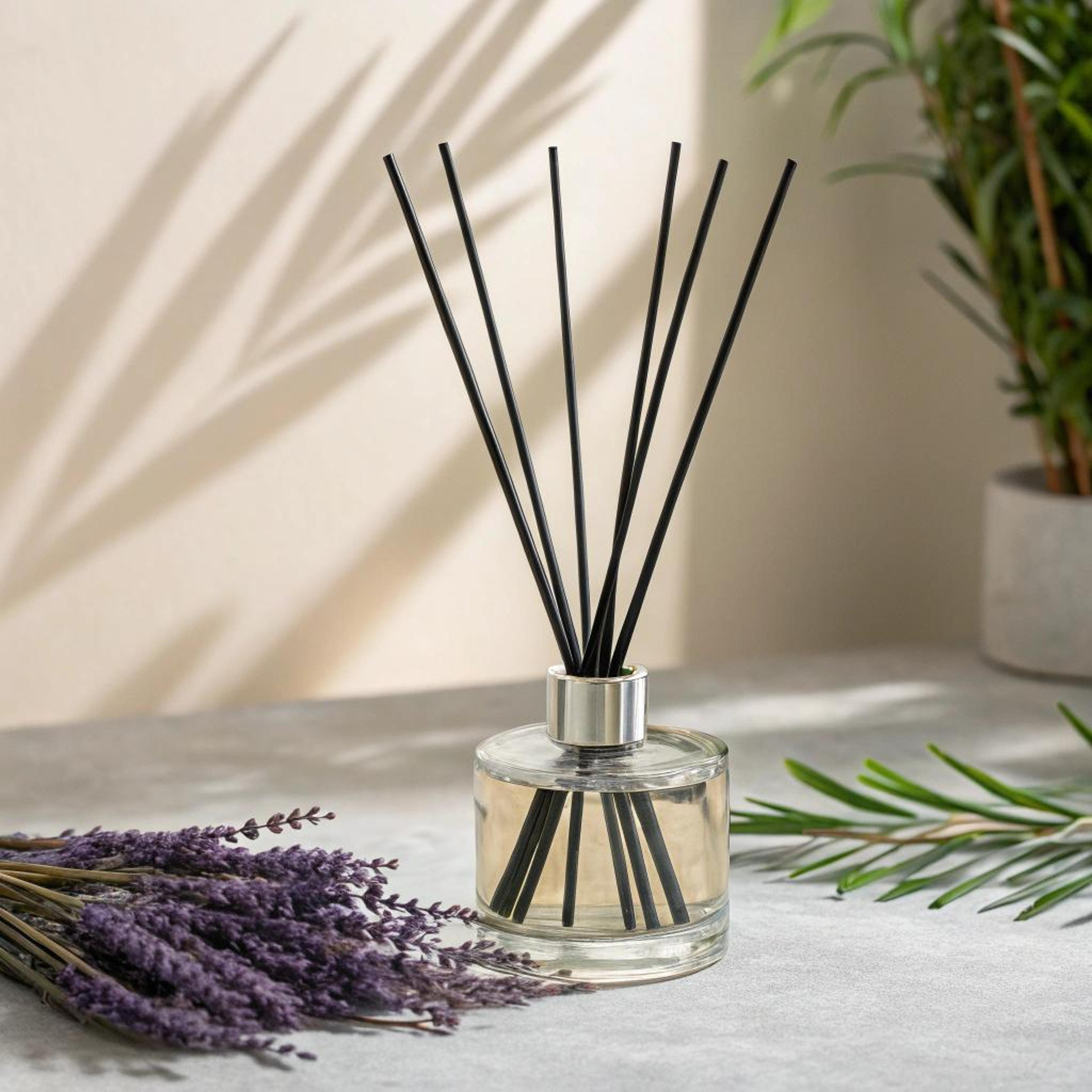 Lavendel en groene rustmakers