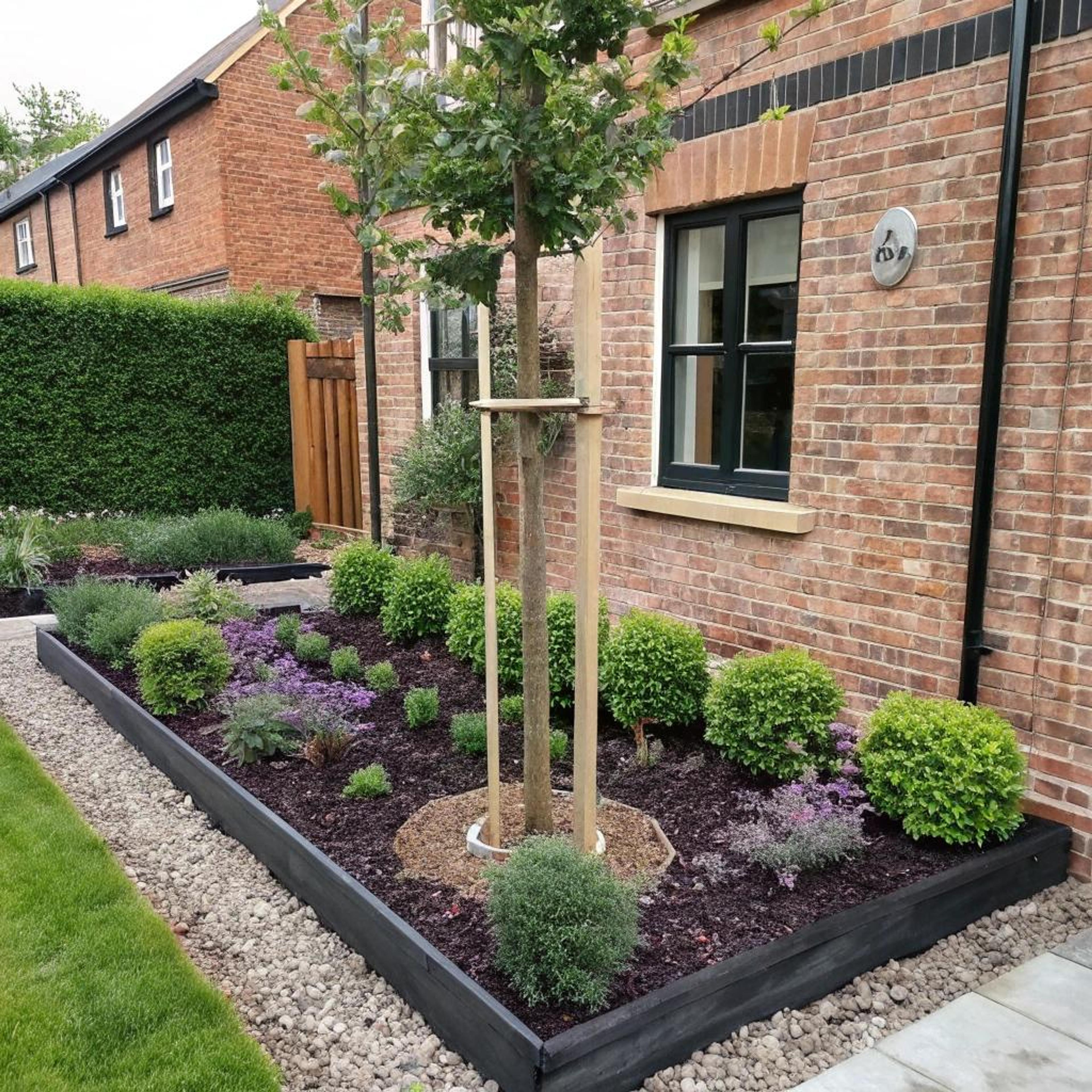 Donkere rand voor structuur