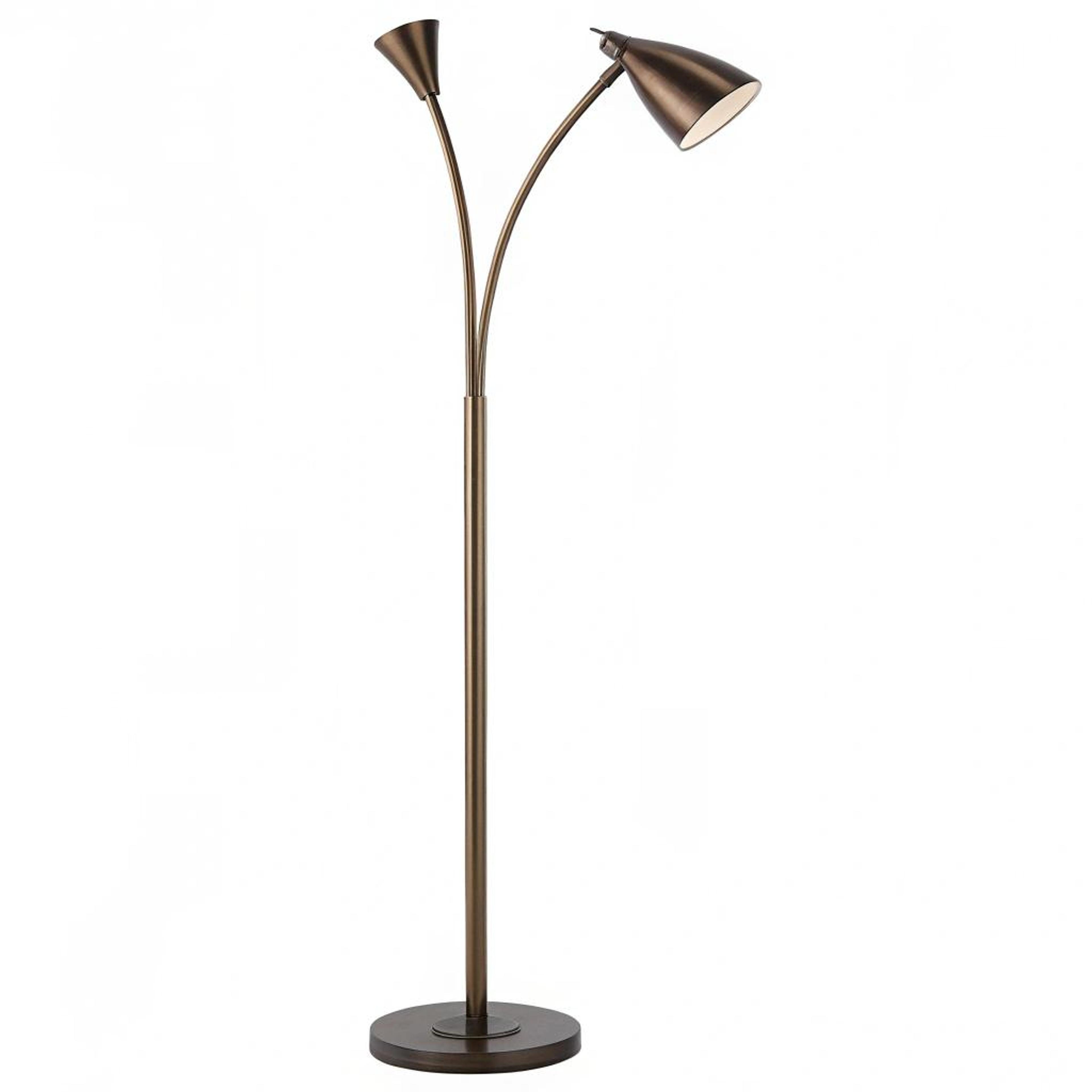 Bronzen booglamp voor sfeer