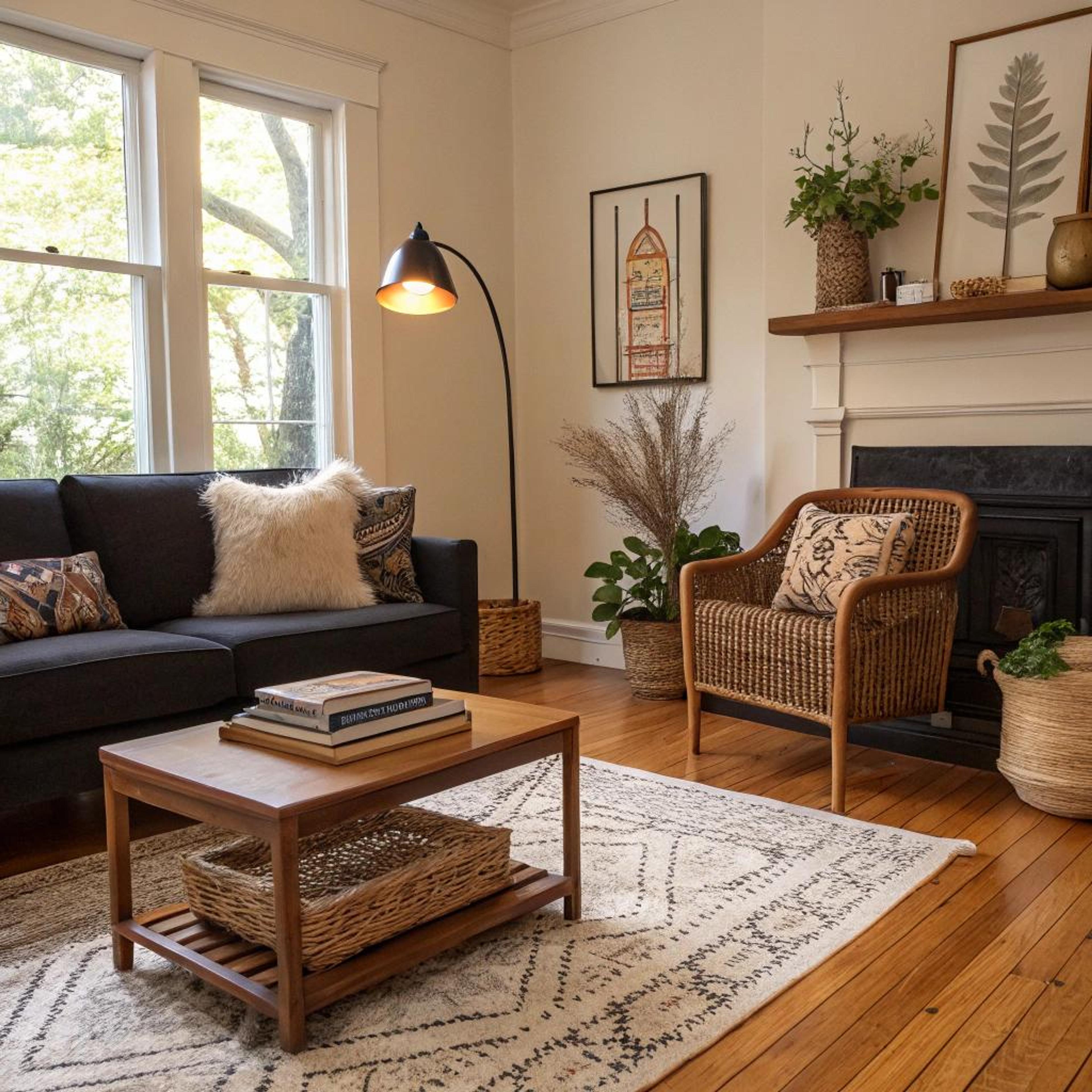 Texturenmix met vintage meubels