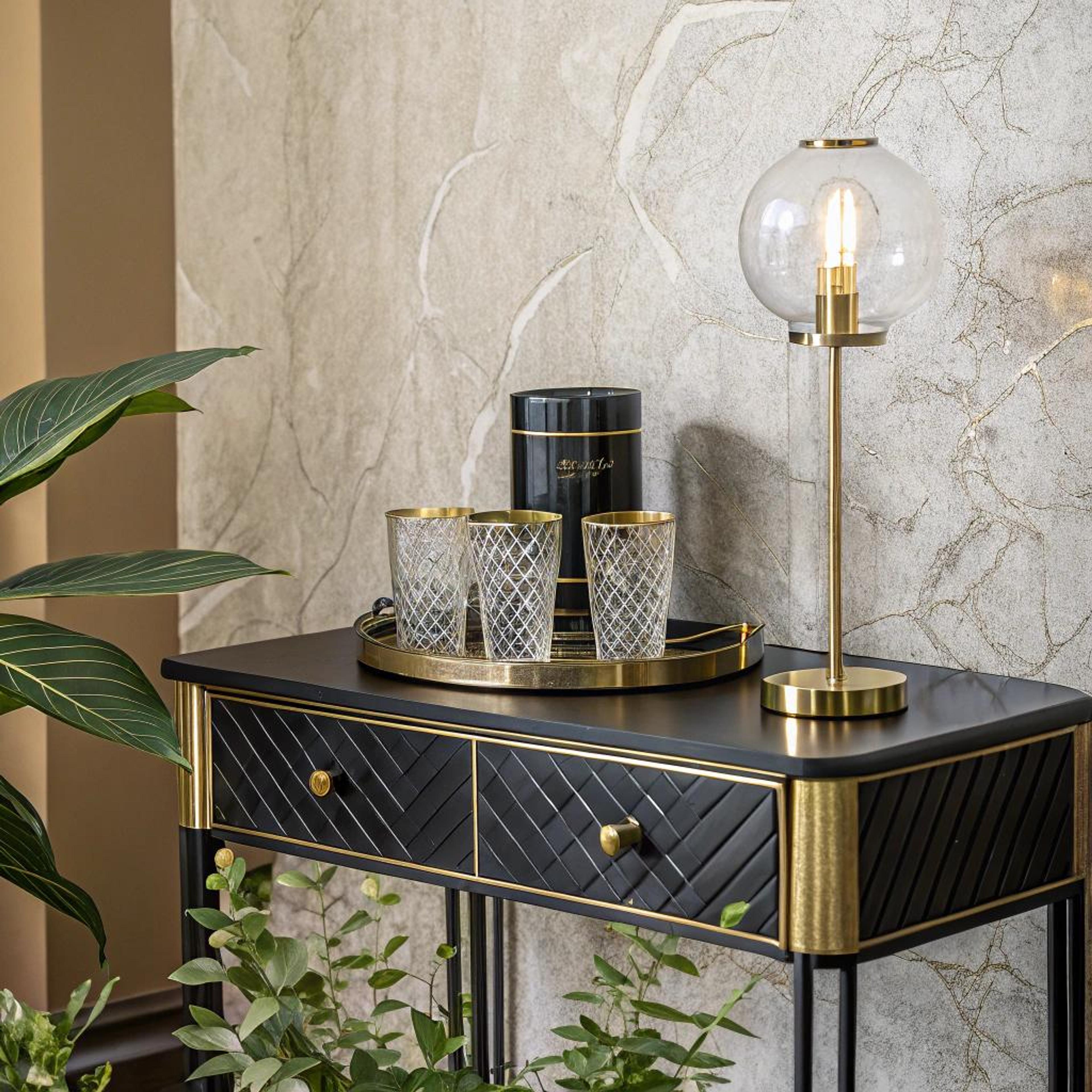 Gouden accenten voor luxe