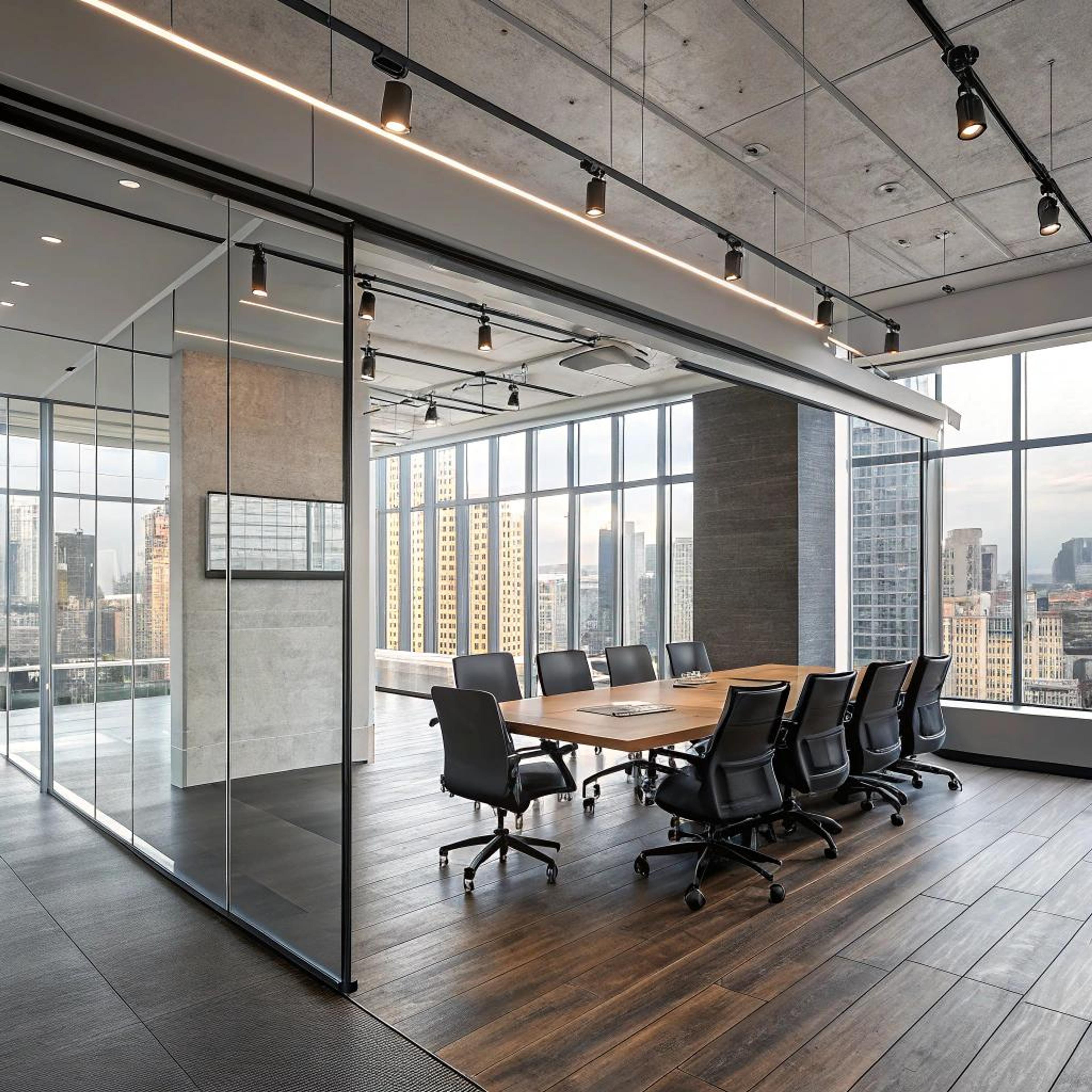 Stijlvol contrast met glasvakken