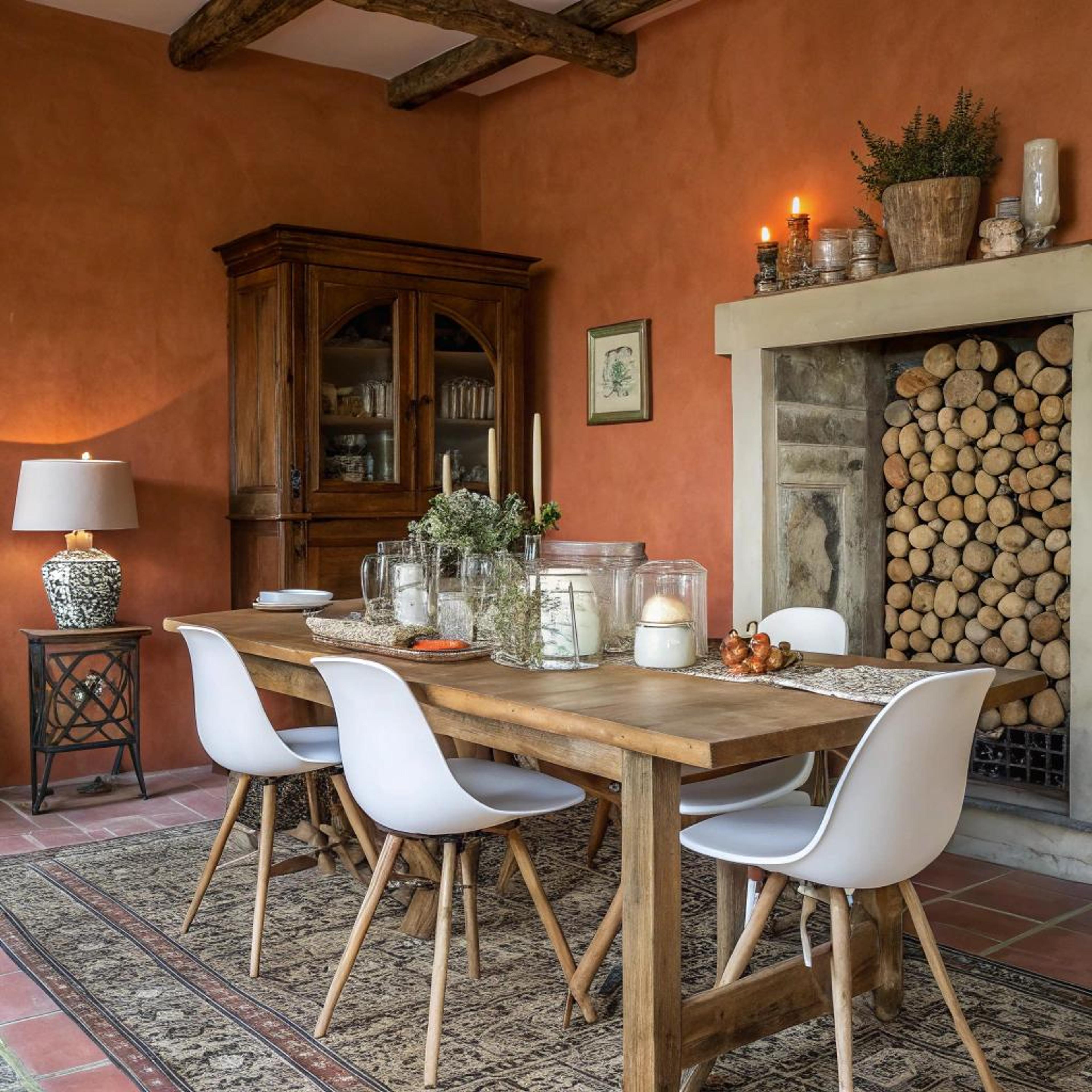 Rustieke accenten en warme houttinten