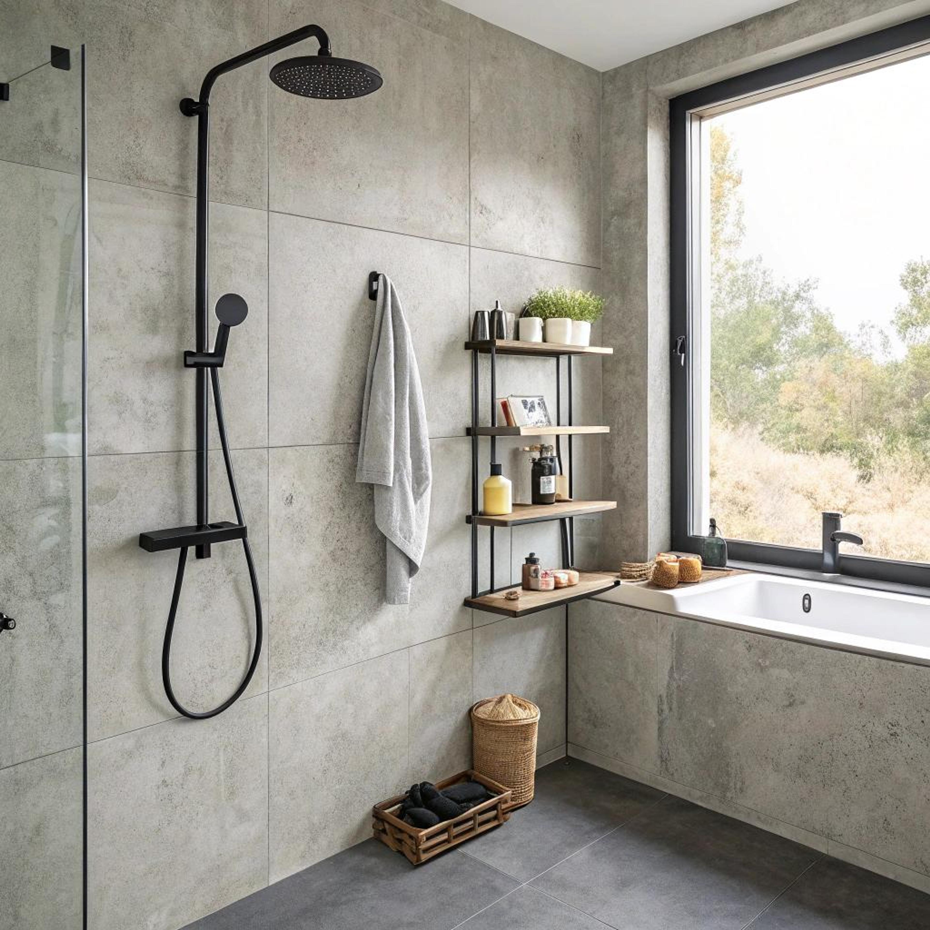 Lichtgrijze textuur met zwart contrast