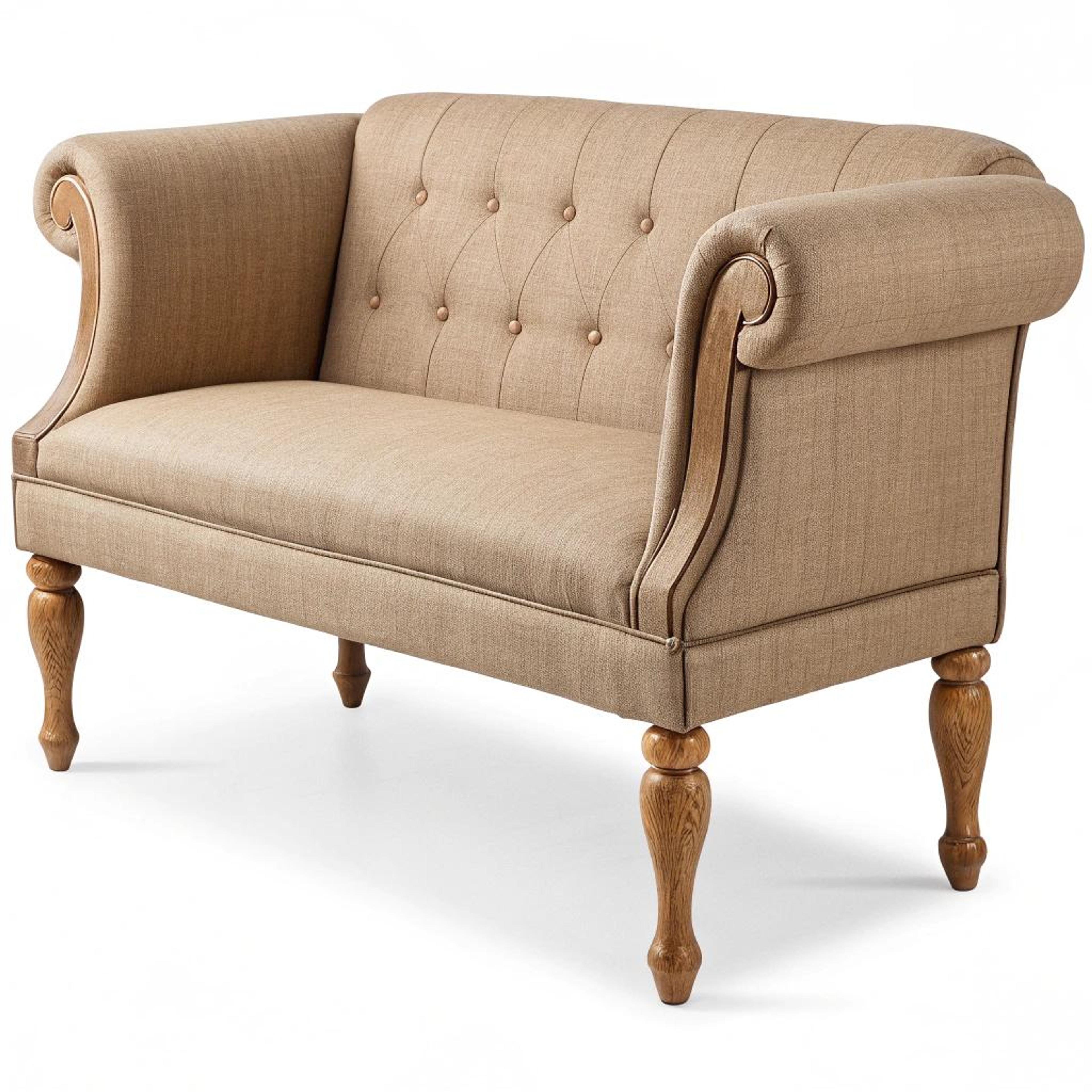 Capitonné rugleuning voor elegantie