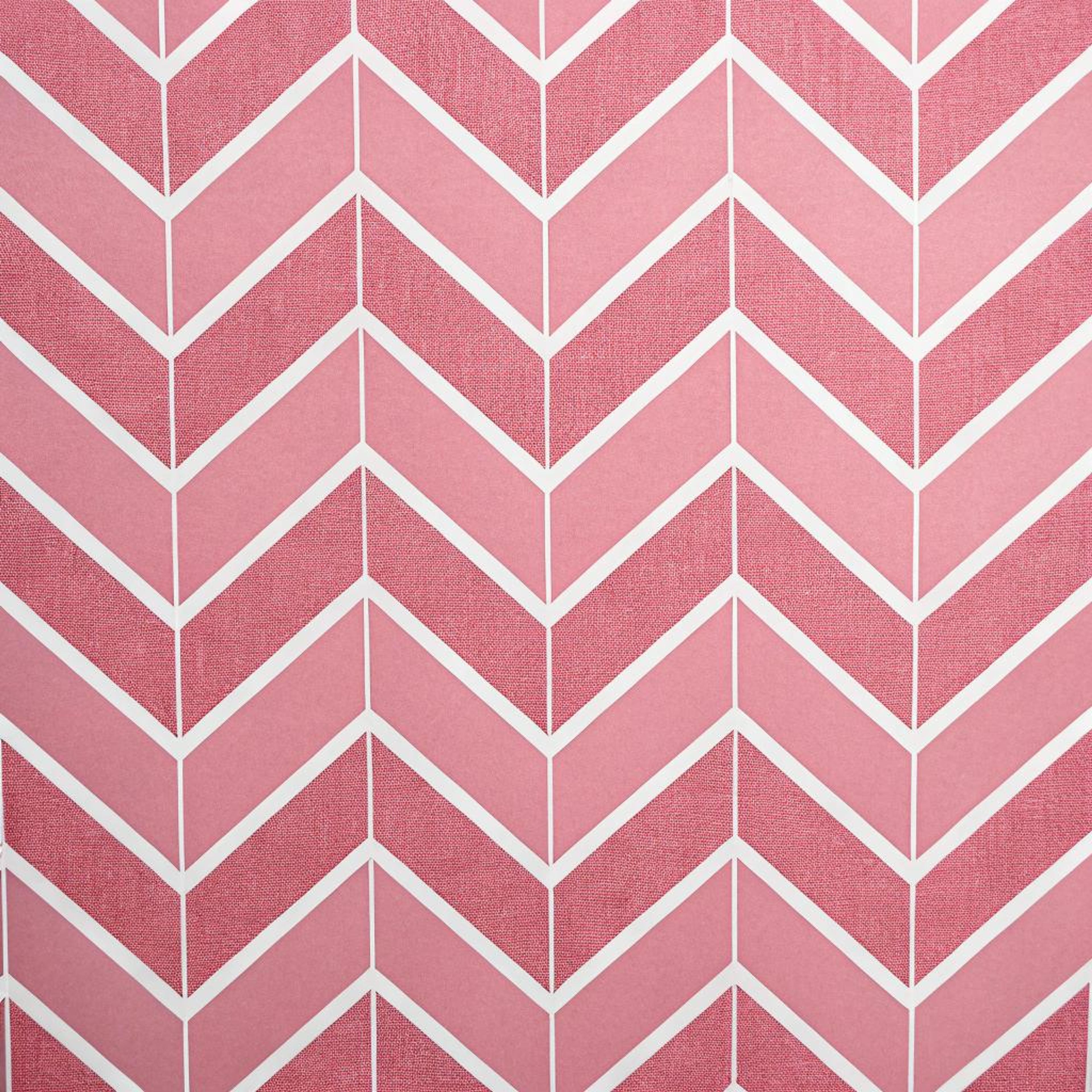 Speels effect met roze visgraat