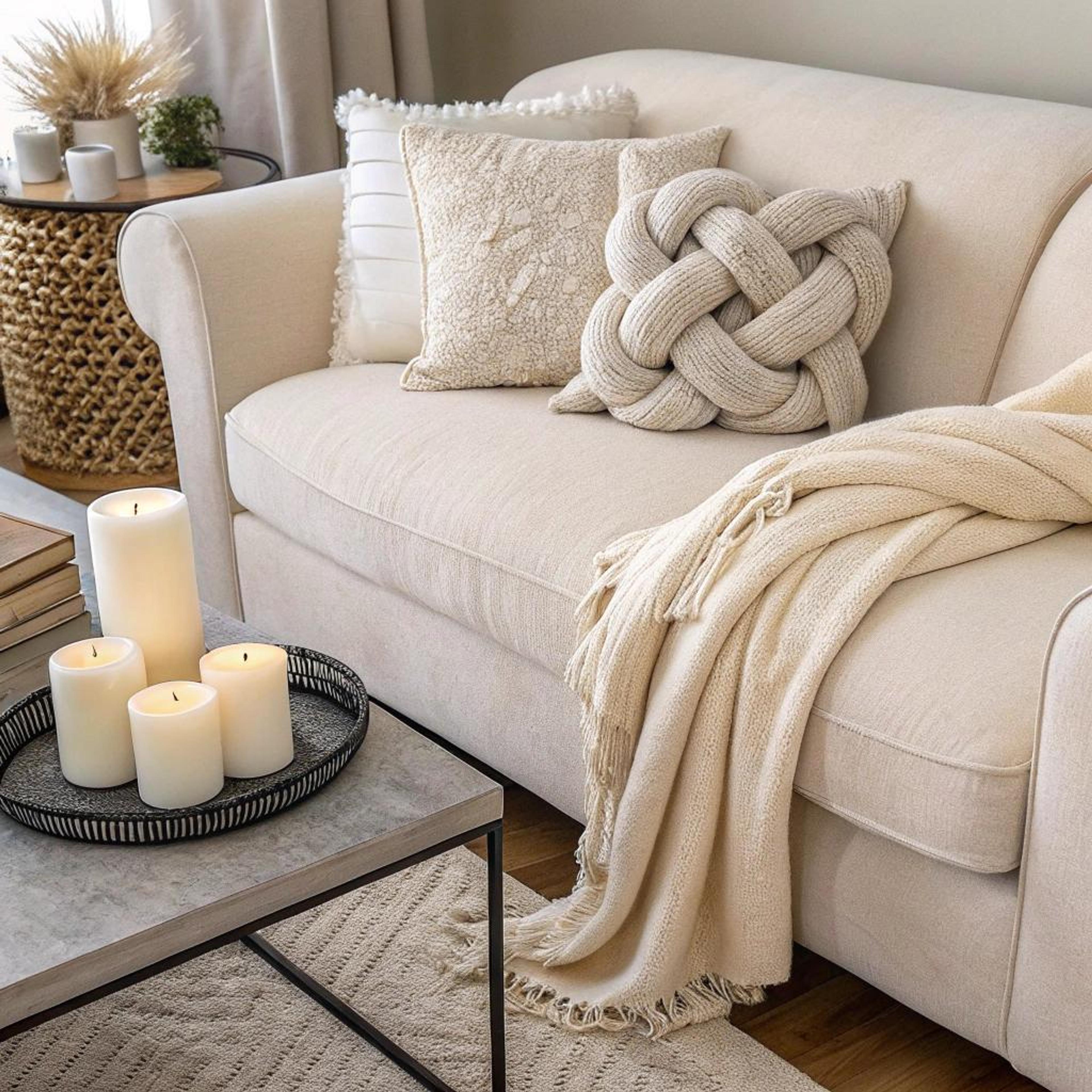 Zachte rondingen met kussens