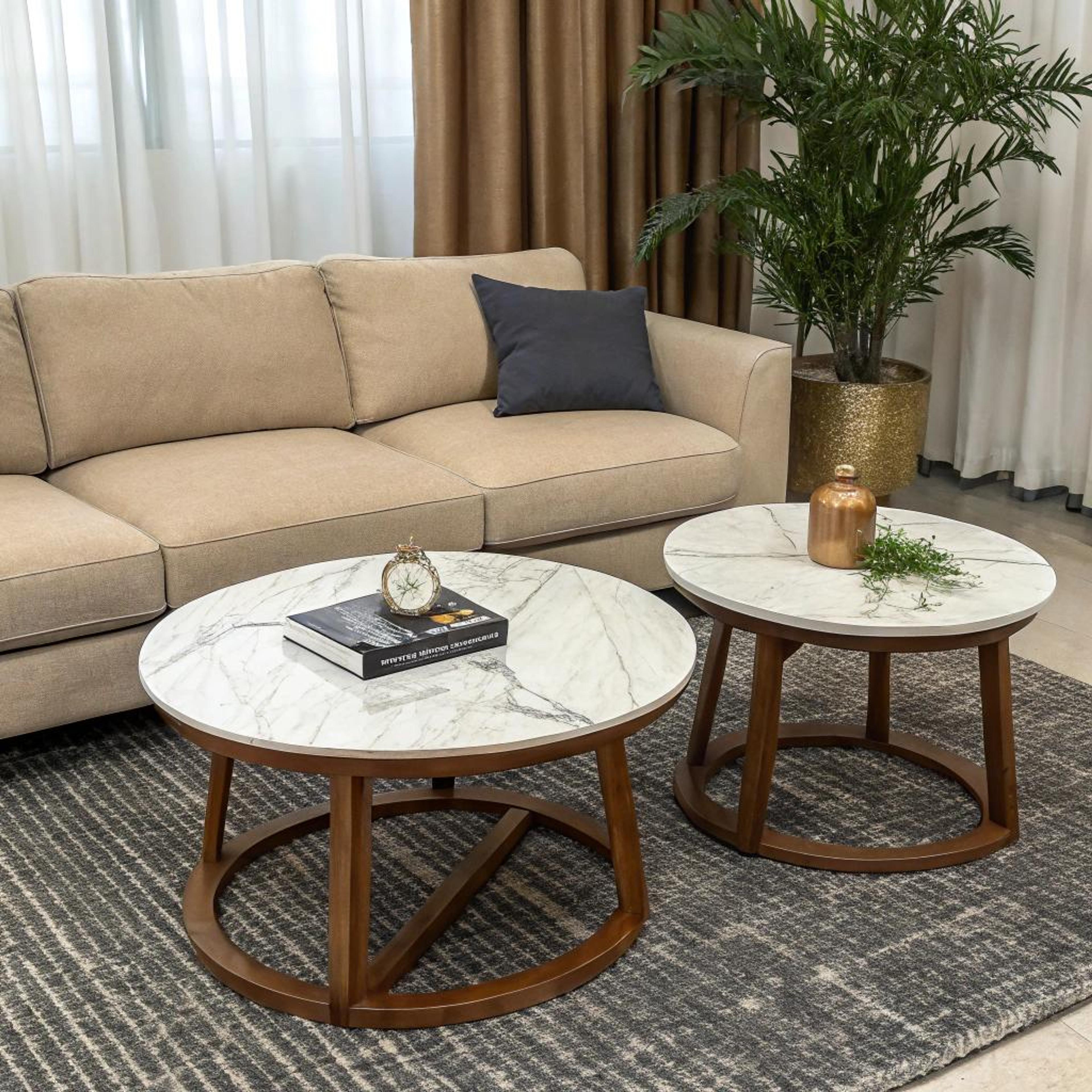 Marmeren tafels als eyecatcher