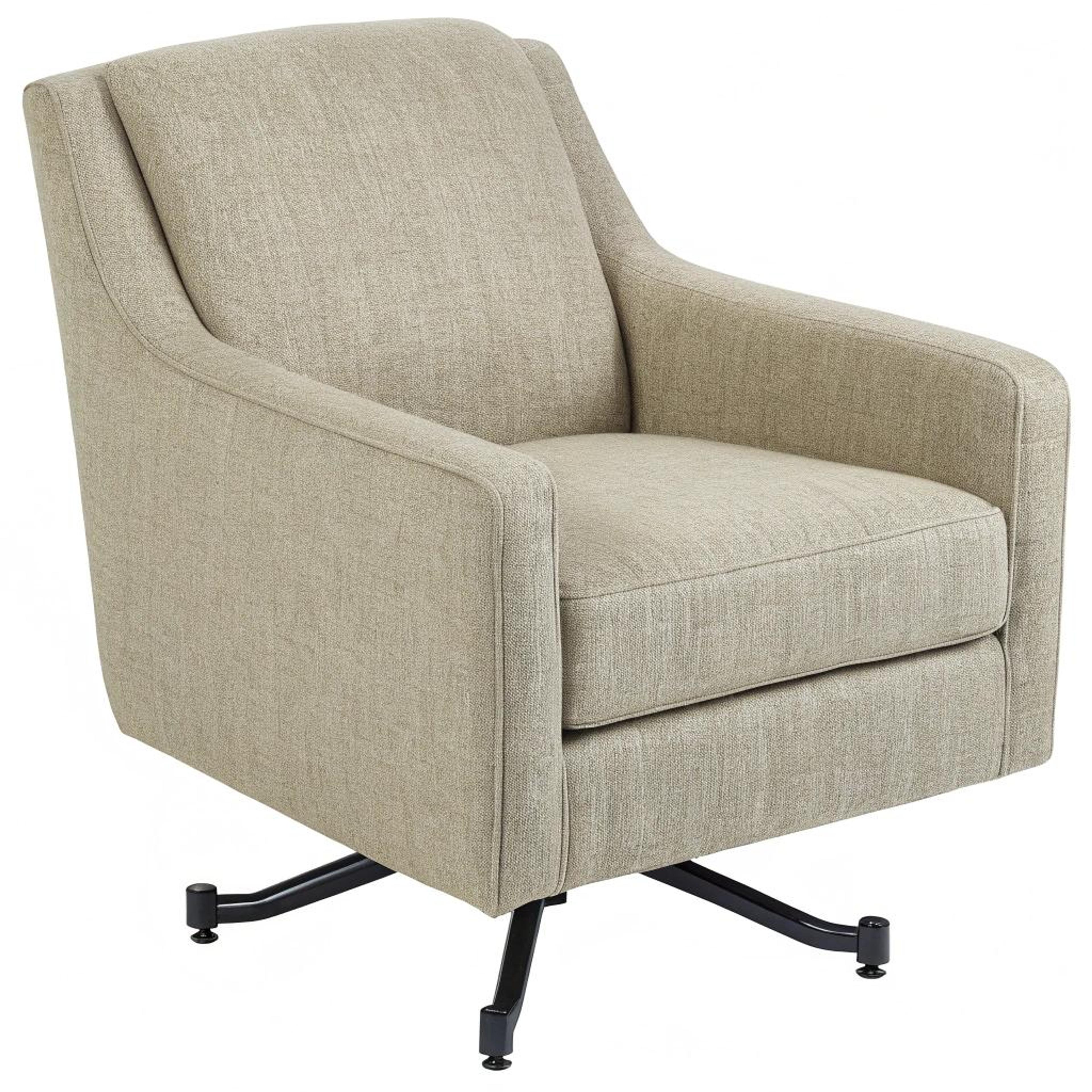 Subtiele textuur met lichte draaifauteuil