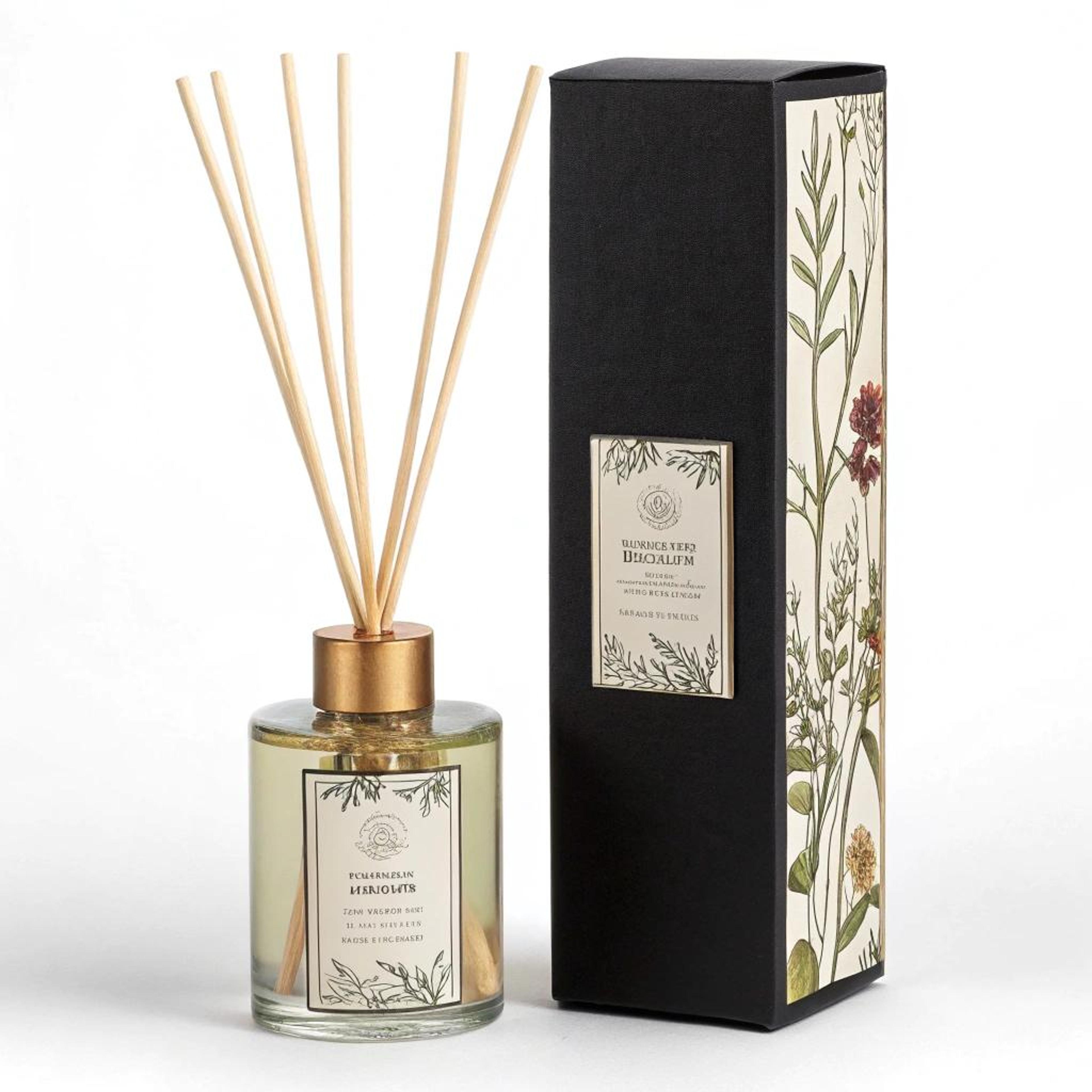 Botanische flair met goudaccenten