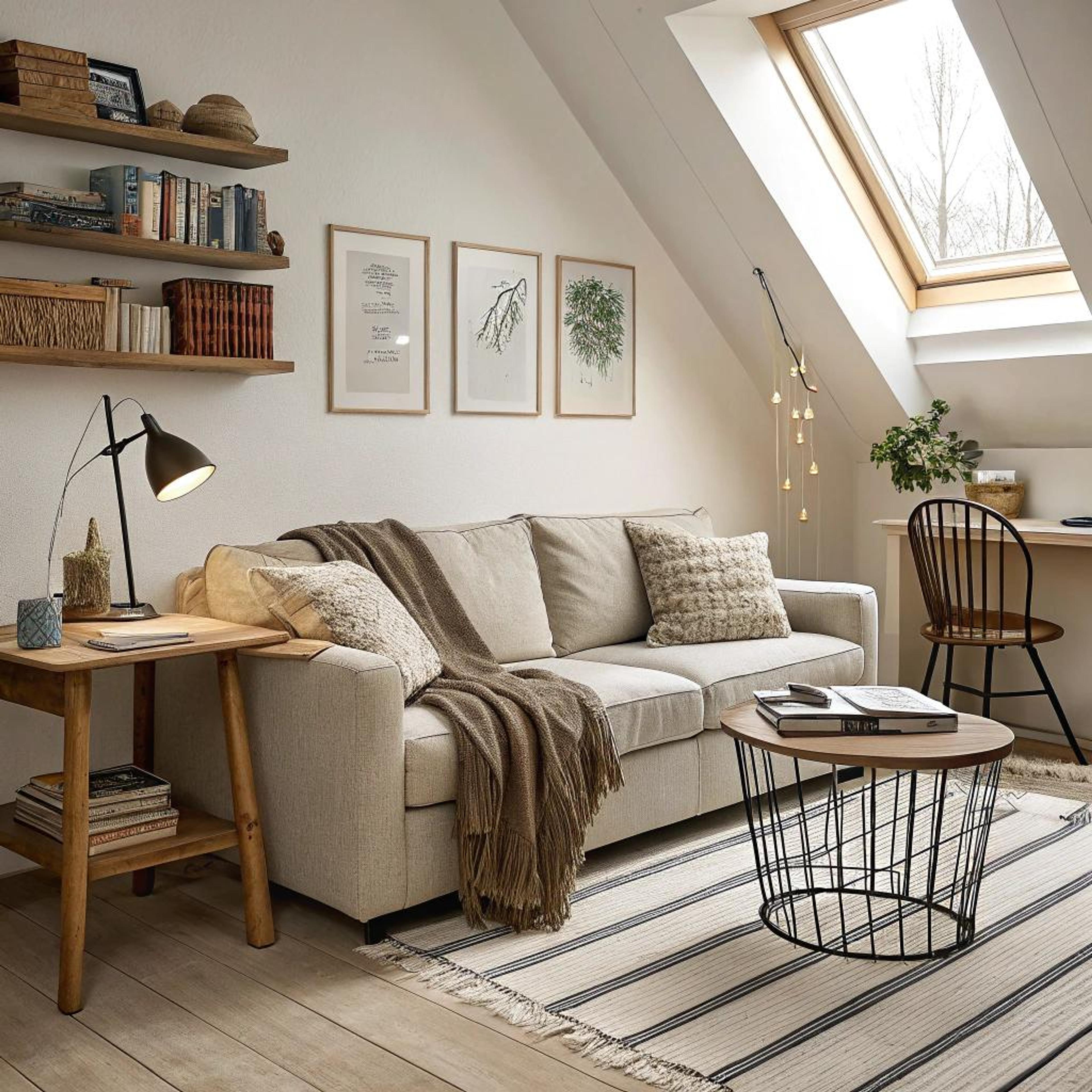 Galerijwand met botanisch tintje