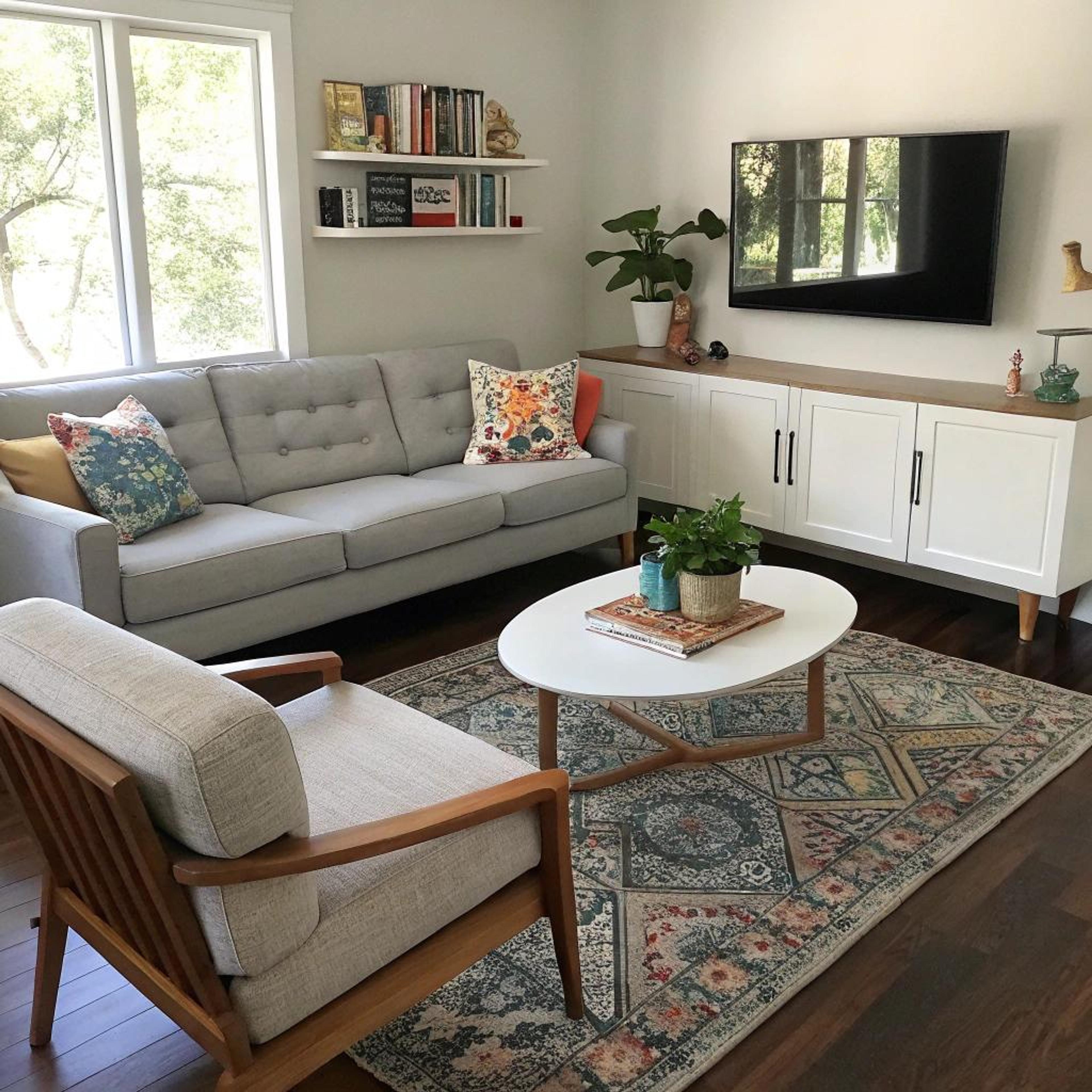 Vloerkleed als verbindend element