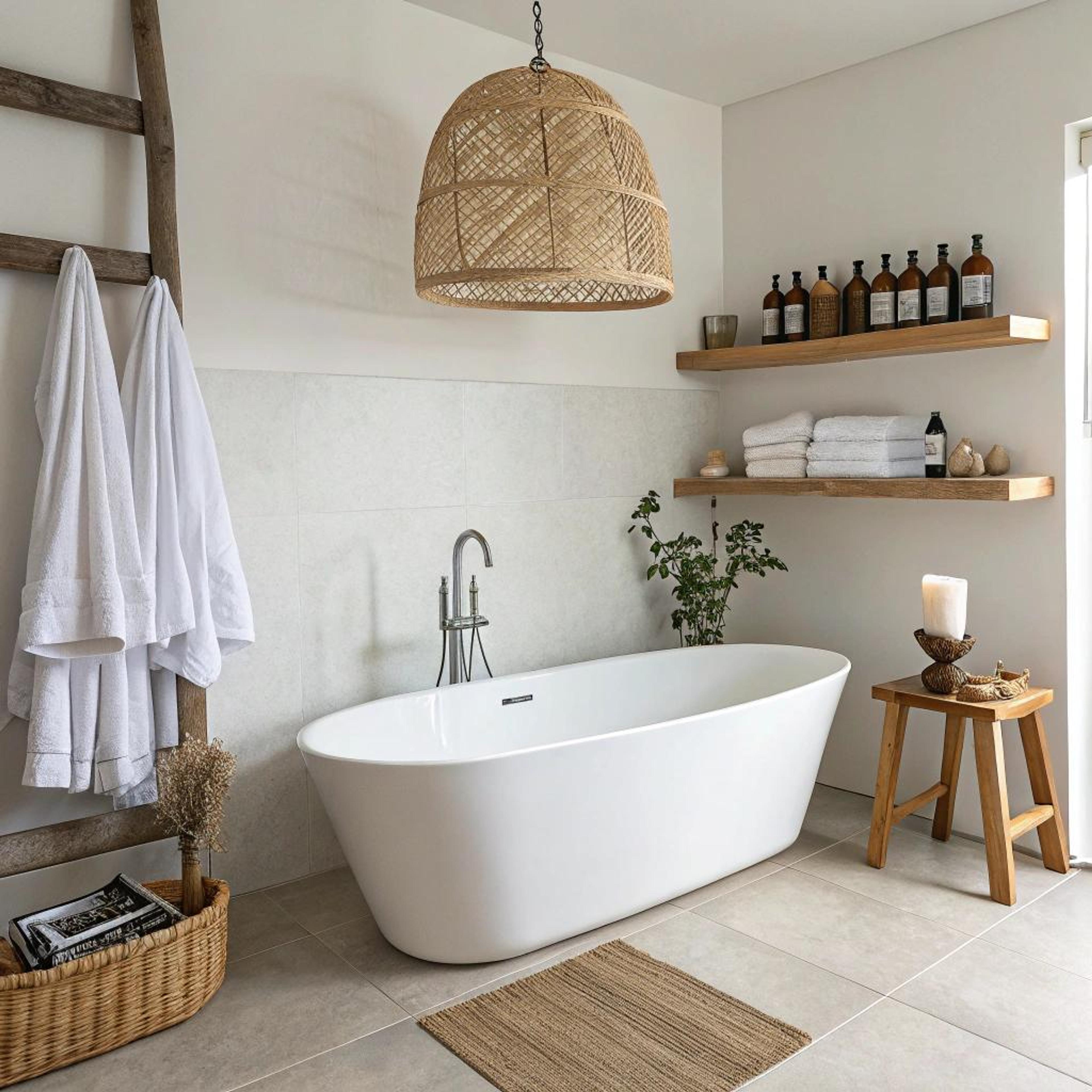 Rustiek hout in balans