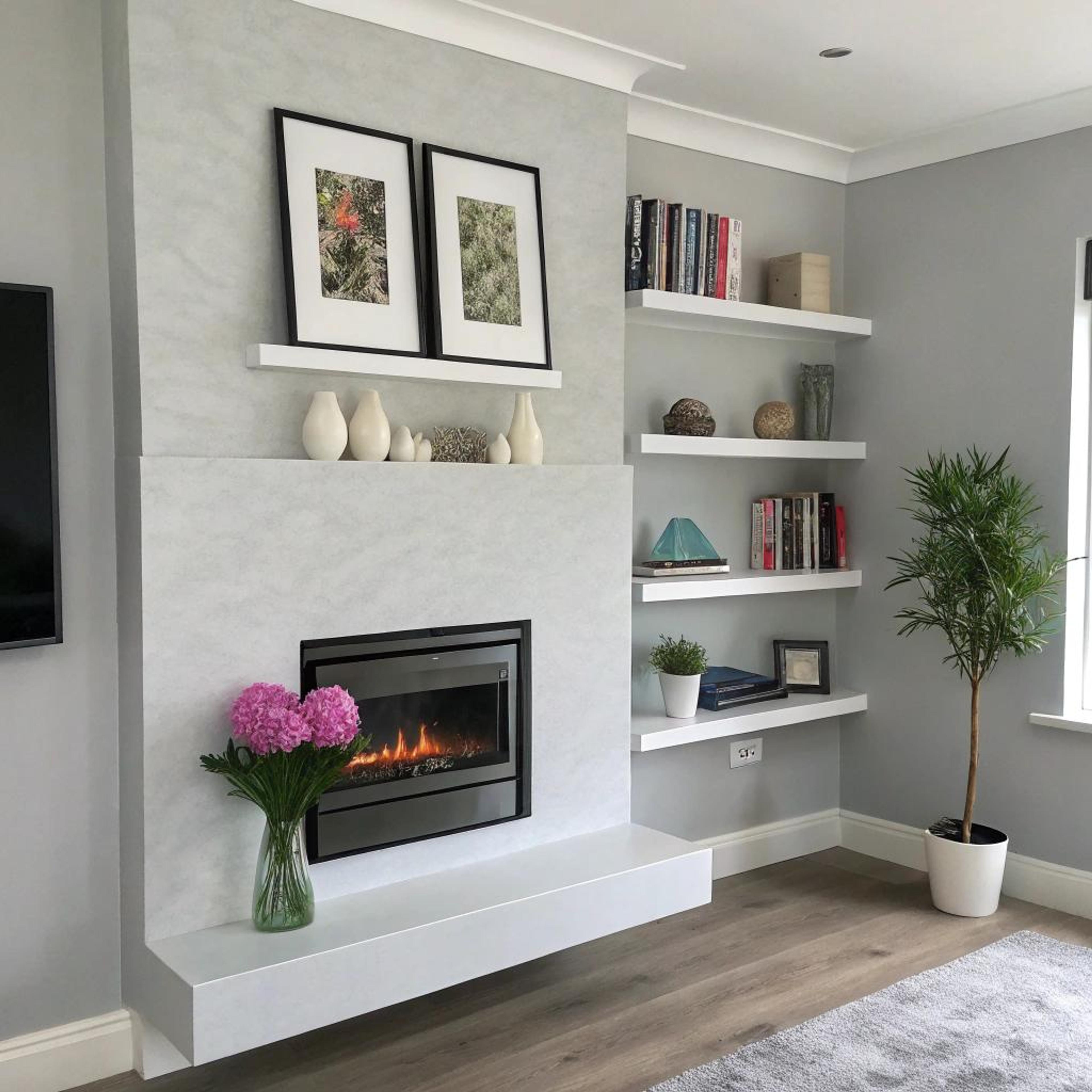 Verschillende hoogtes op schouw