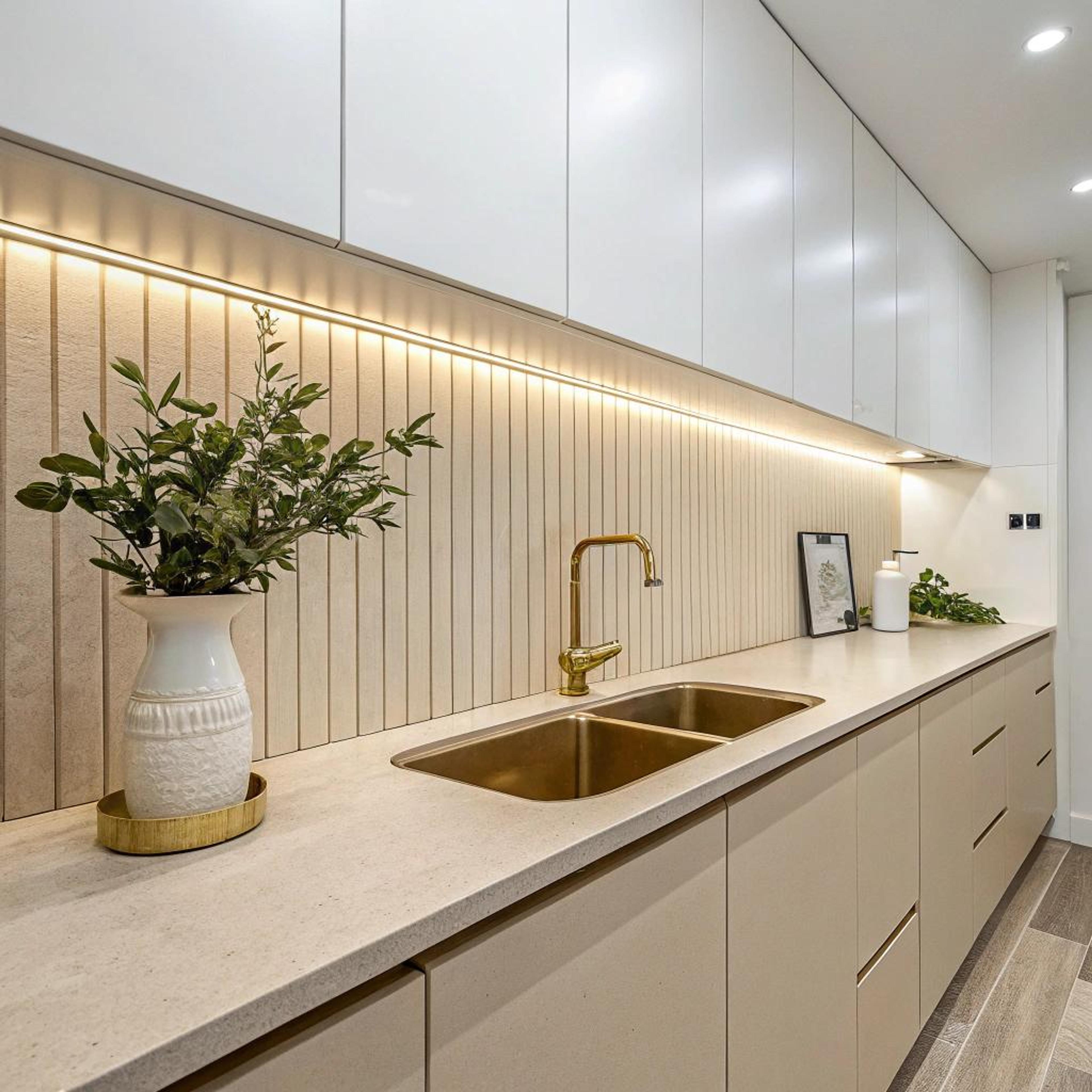 Gouden kraan als eyecatcher